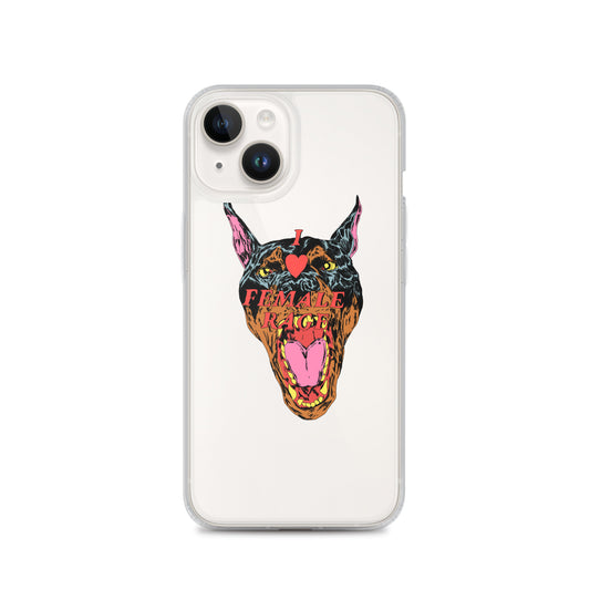 Female Rage iPhone Case