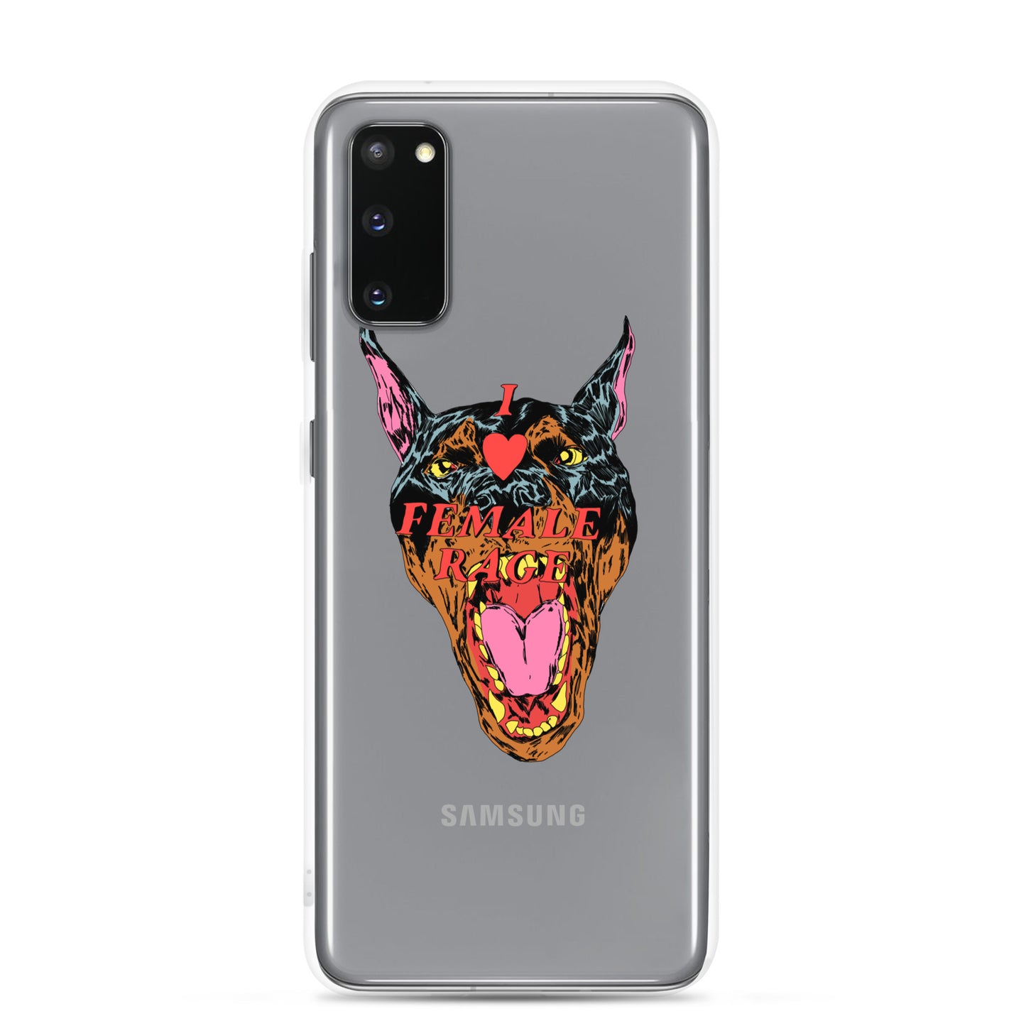 Female Rage Samsung Case