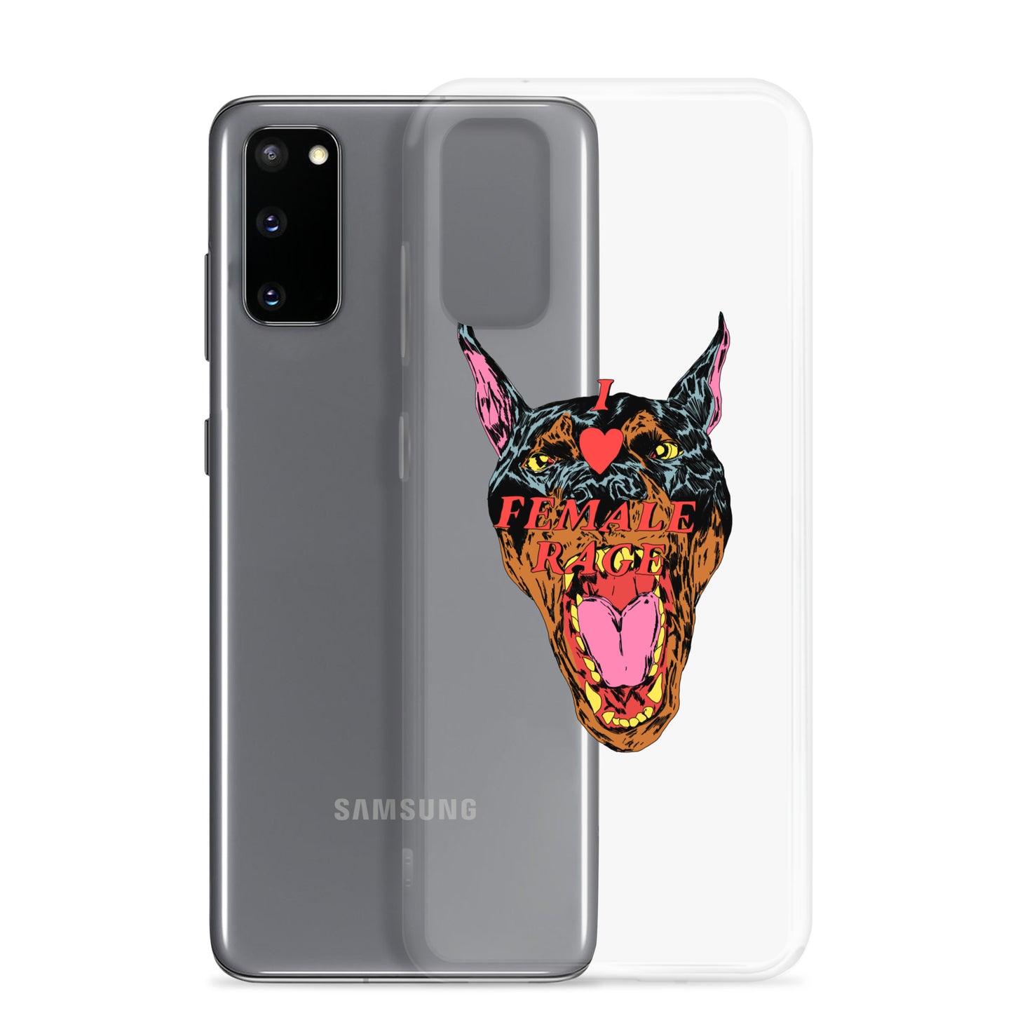 Female Rage Samsung Case