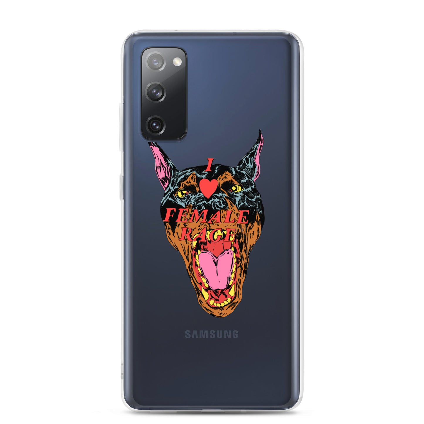 Female Rage Samsung Case