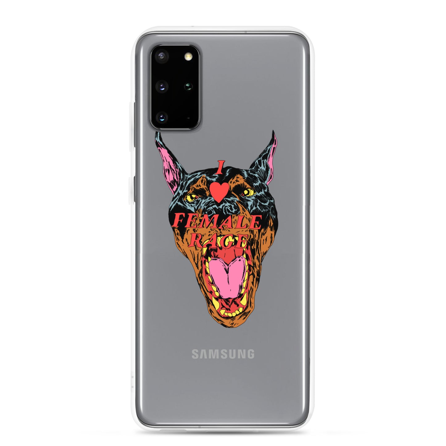 Female Rage Samsung Case