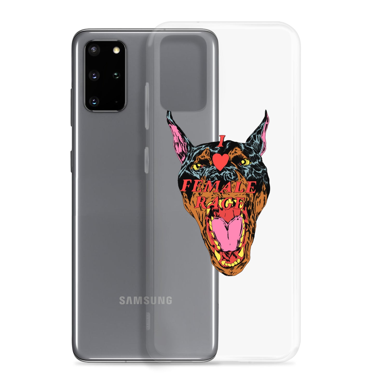 Female Rage Samsung Case