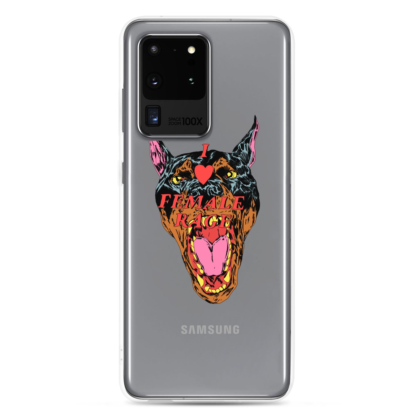 Female Rage Samsung Case