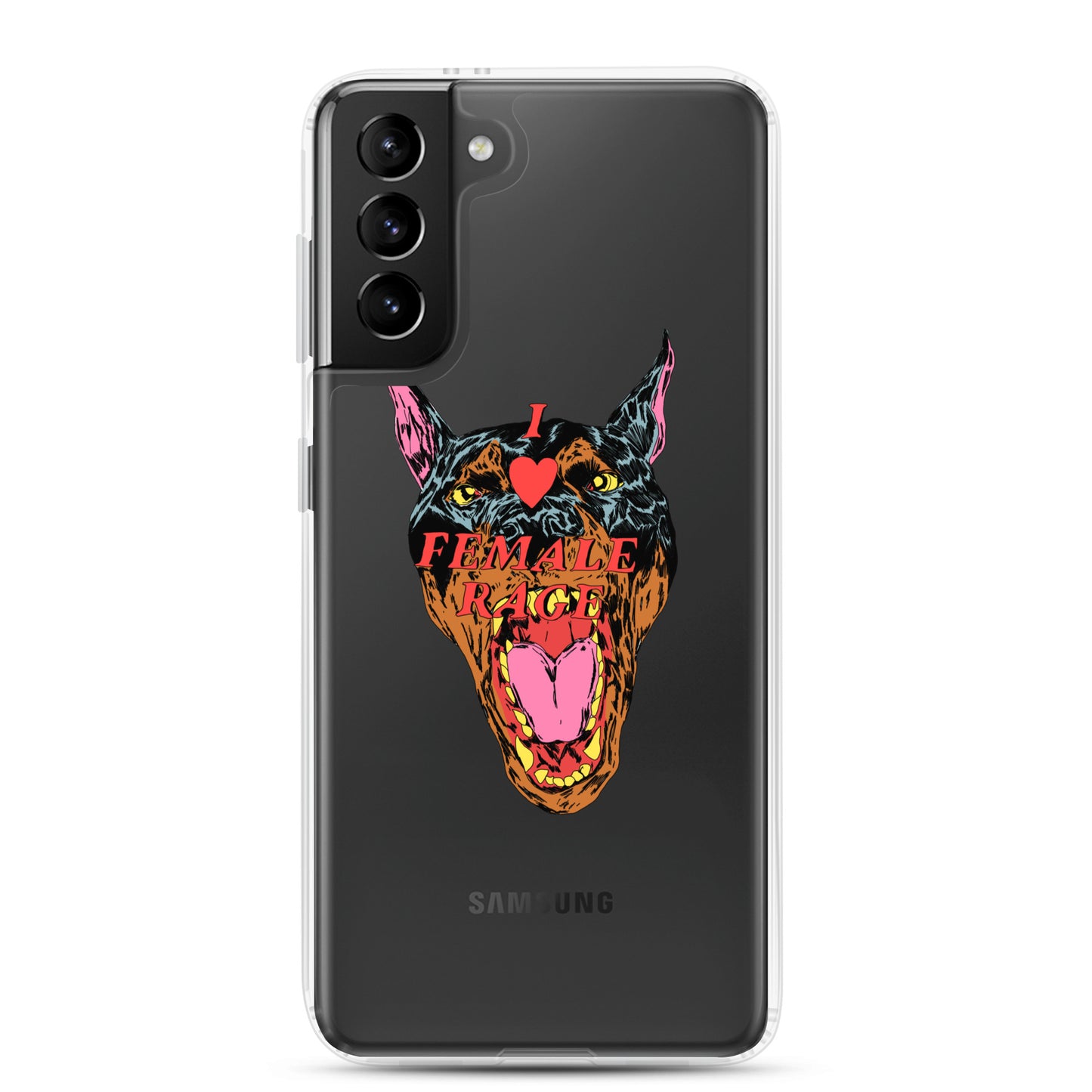 Female Rage Samsung Case