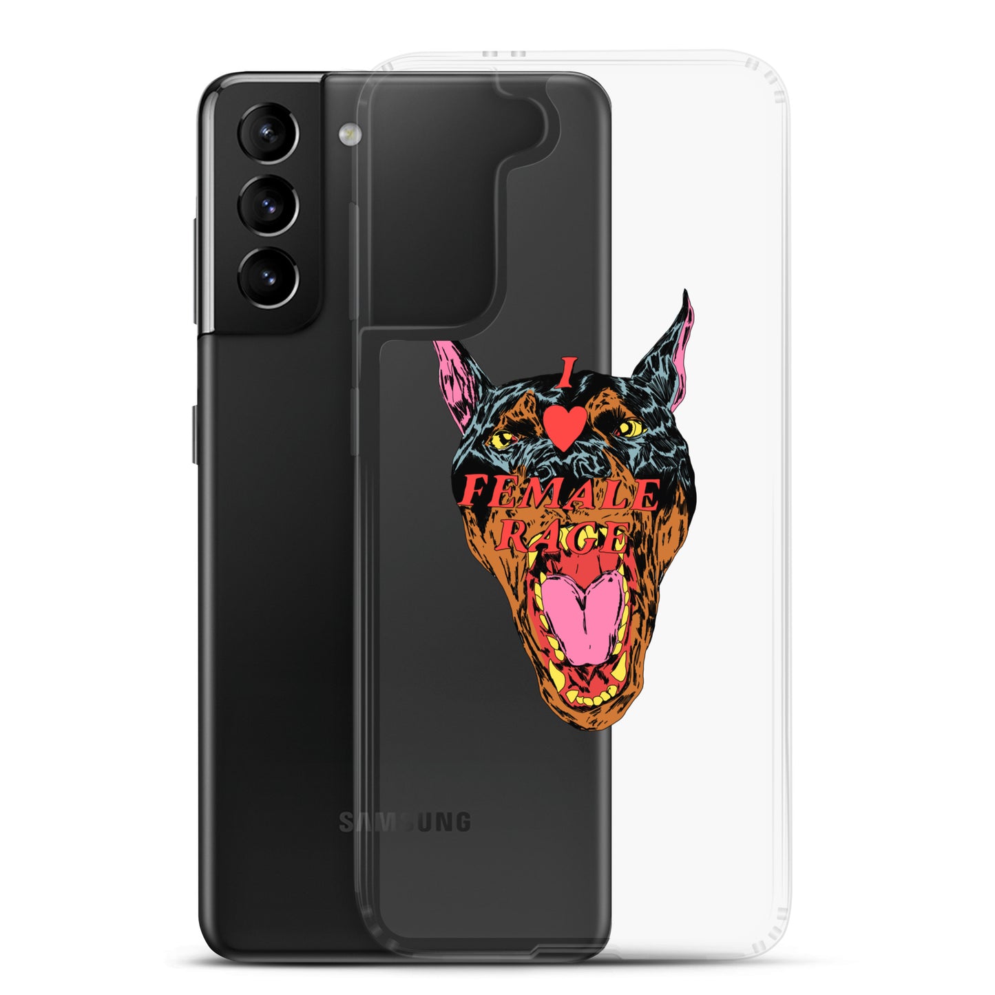 Female Rage Samsung Case