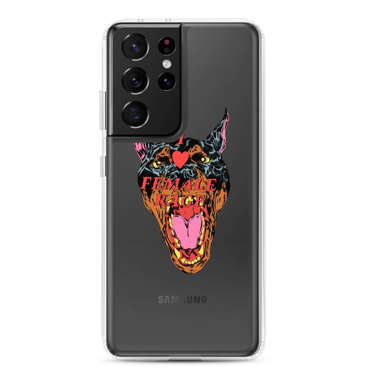 Female Rage Samsung Case