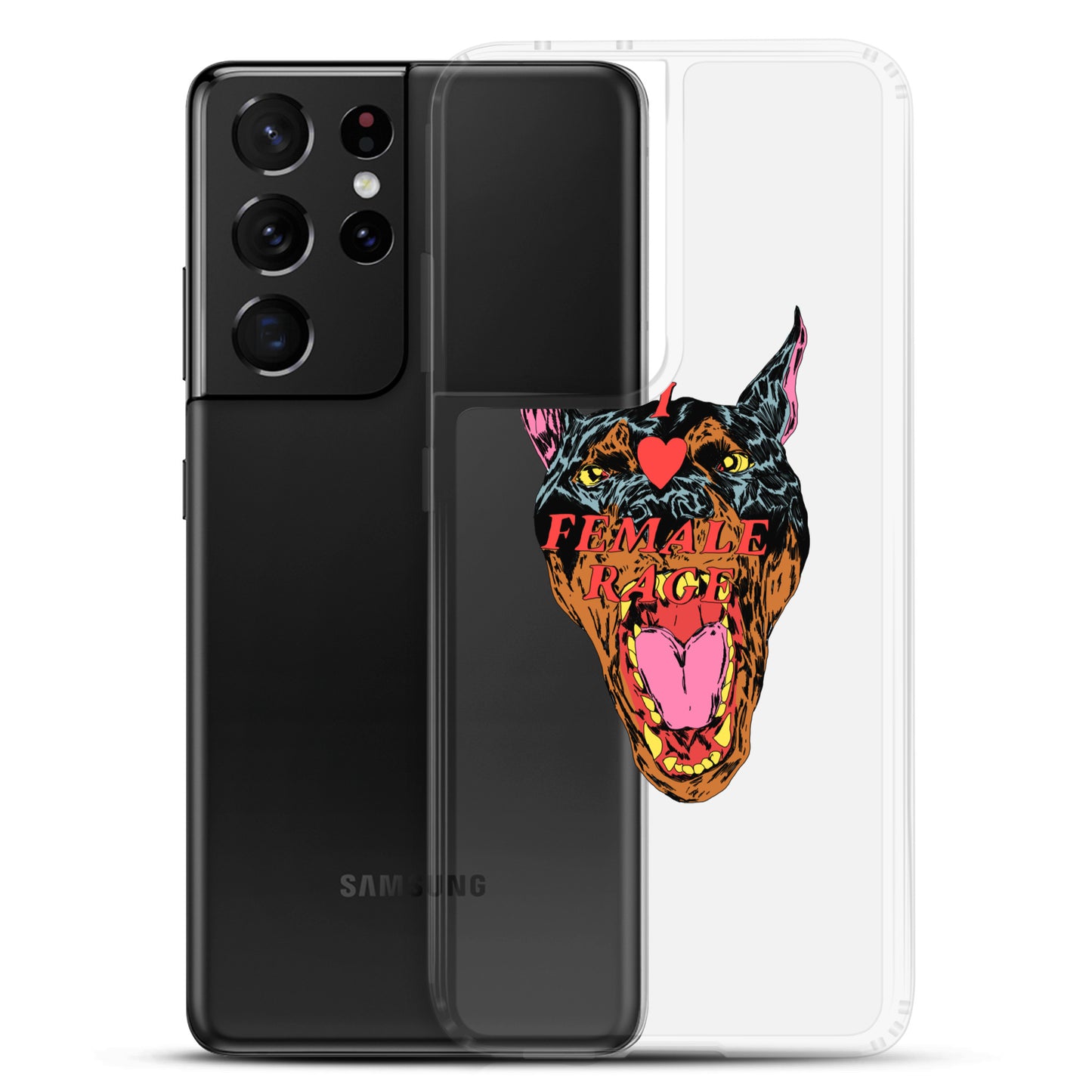 Female Rage Samsung Case
