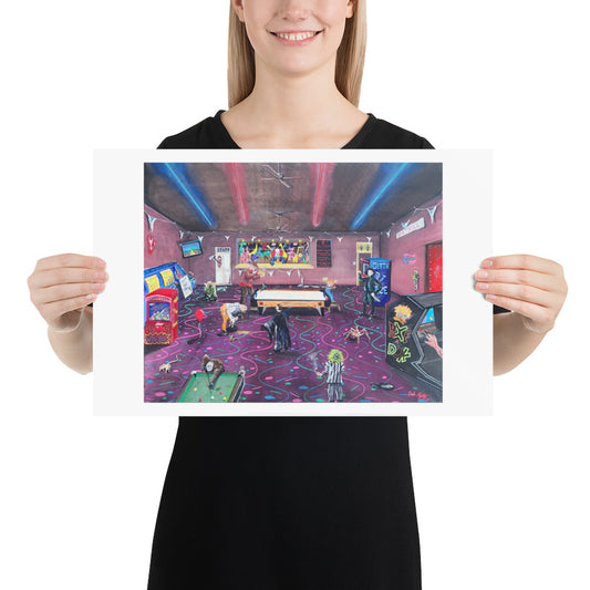 Happy Horror Arcade Poster