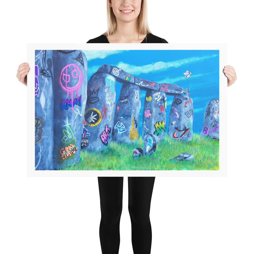 V.T.V. Stone Henge Poster
