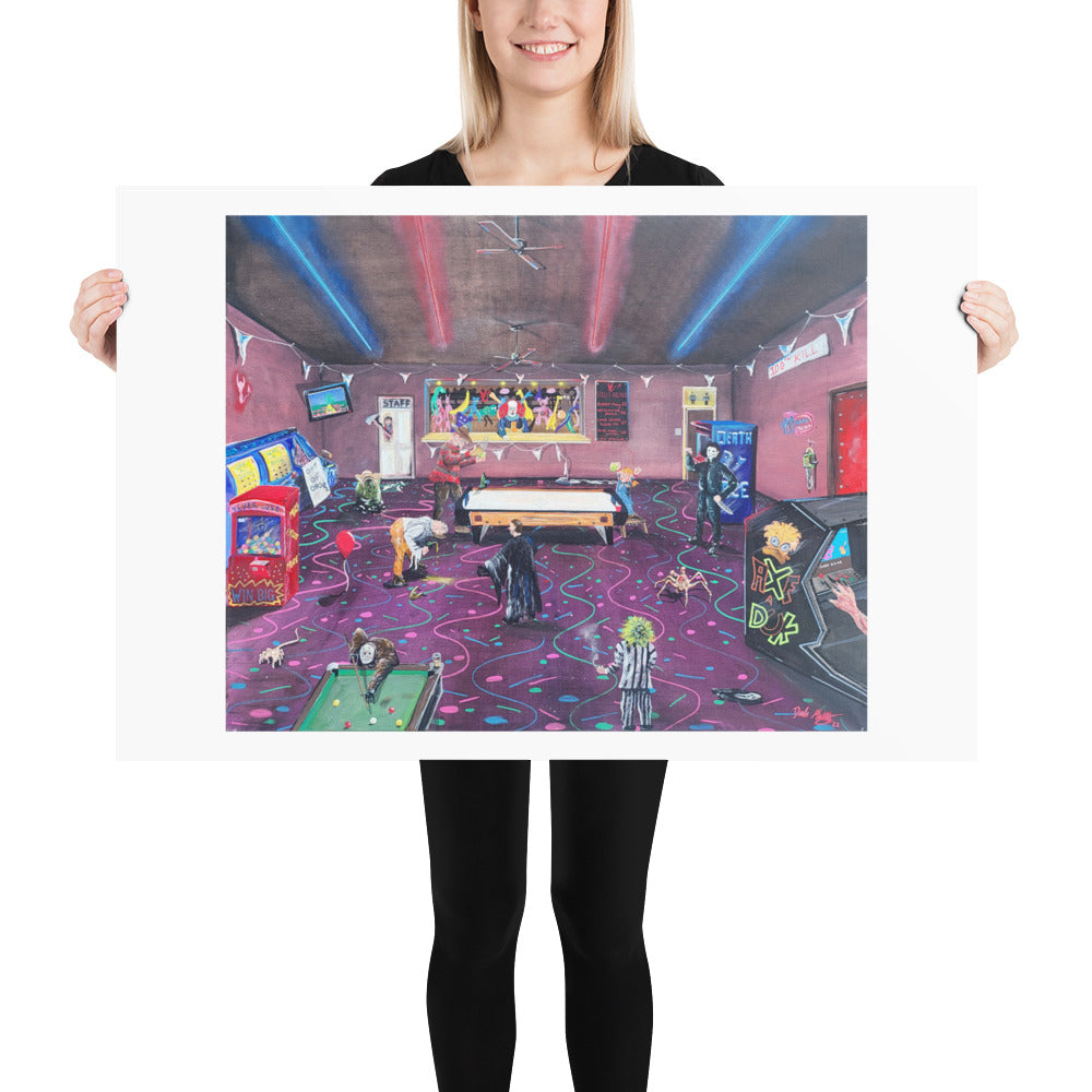 Happy Horror Arcade Poster