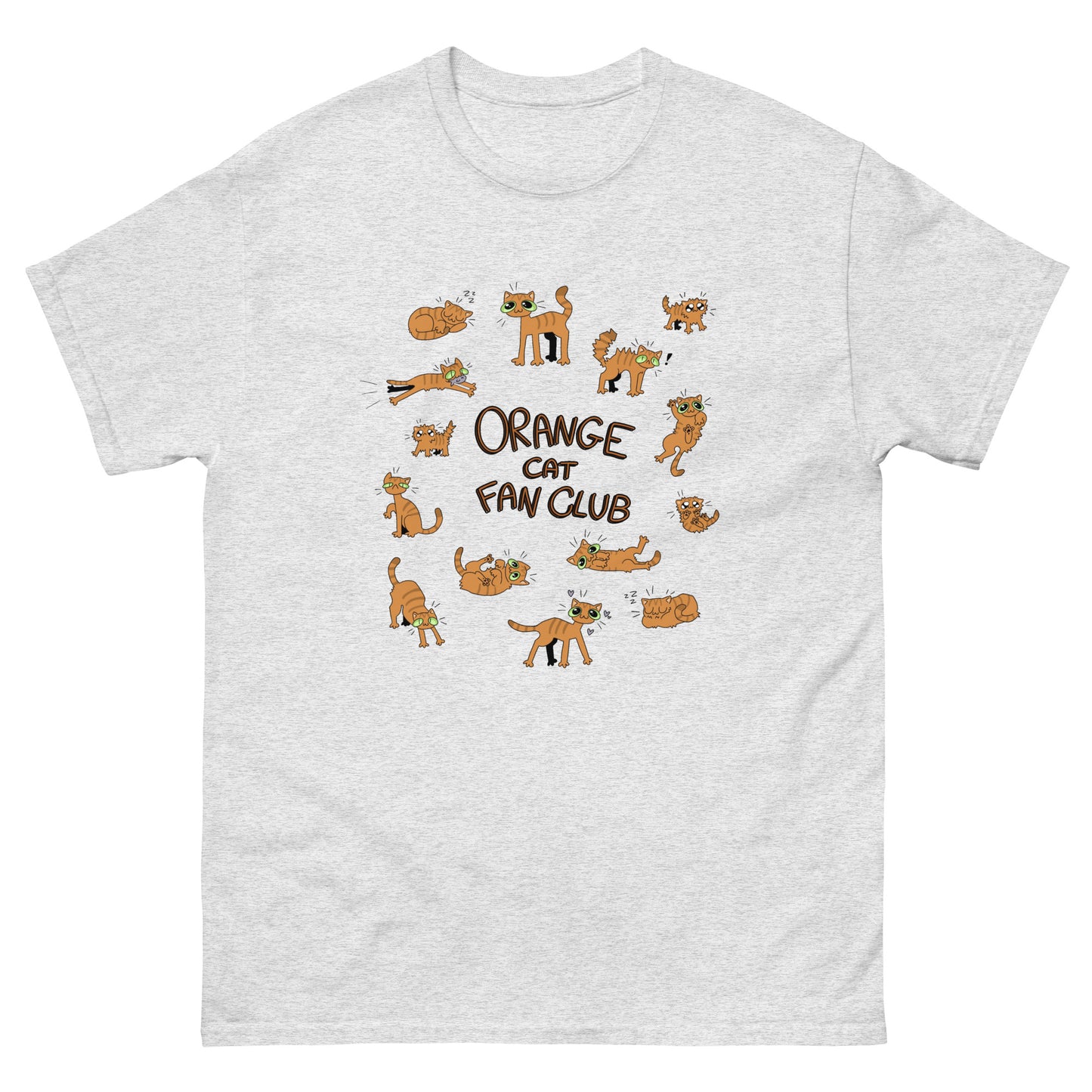 Orange Cat Fan Club T-Shirt
