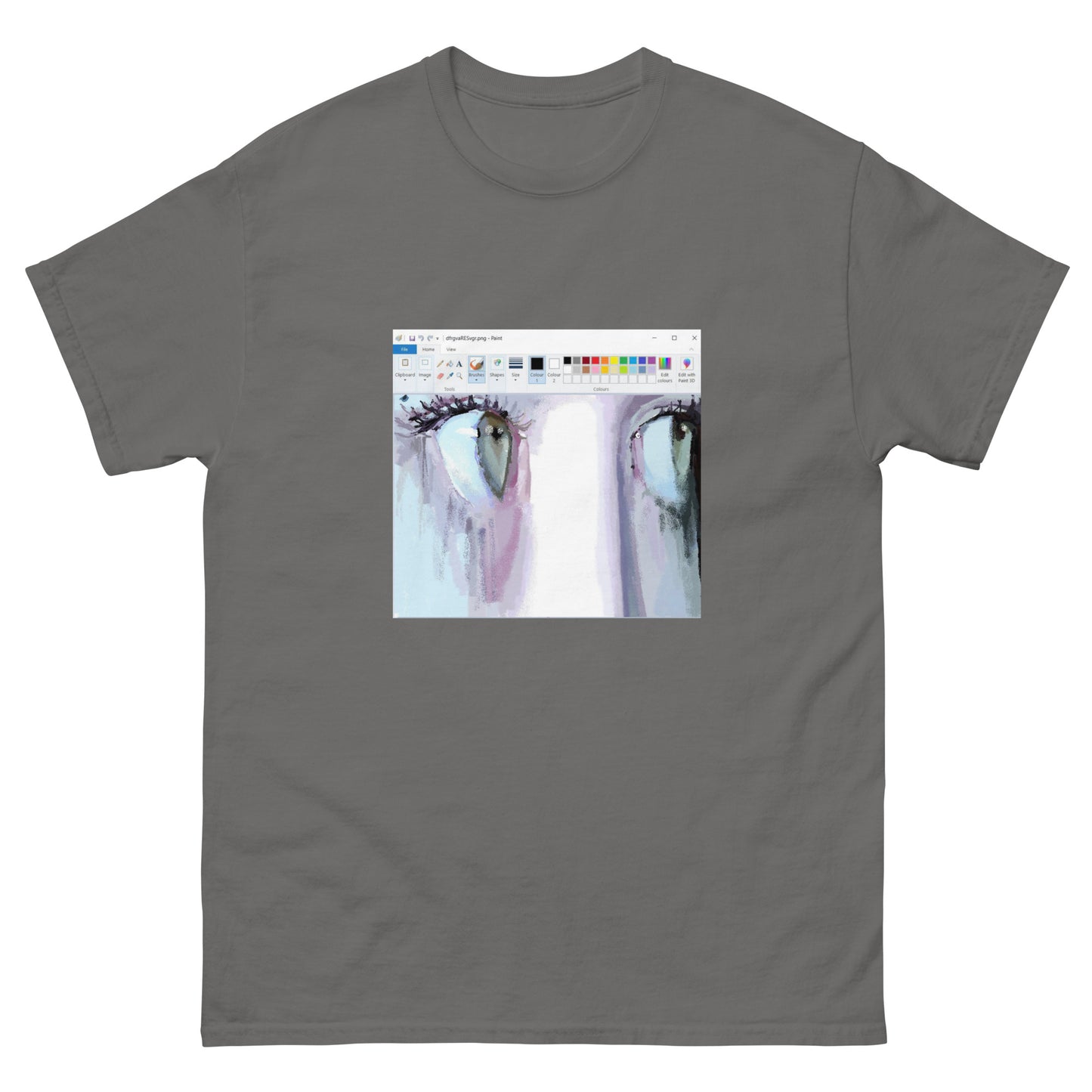 Peeking MSPAINT T-Shirt