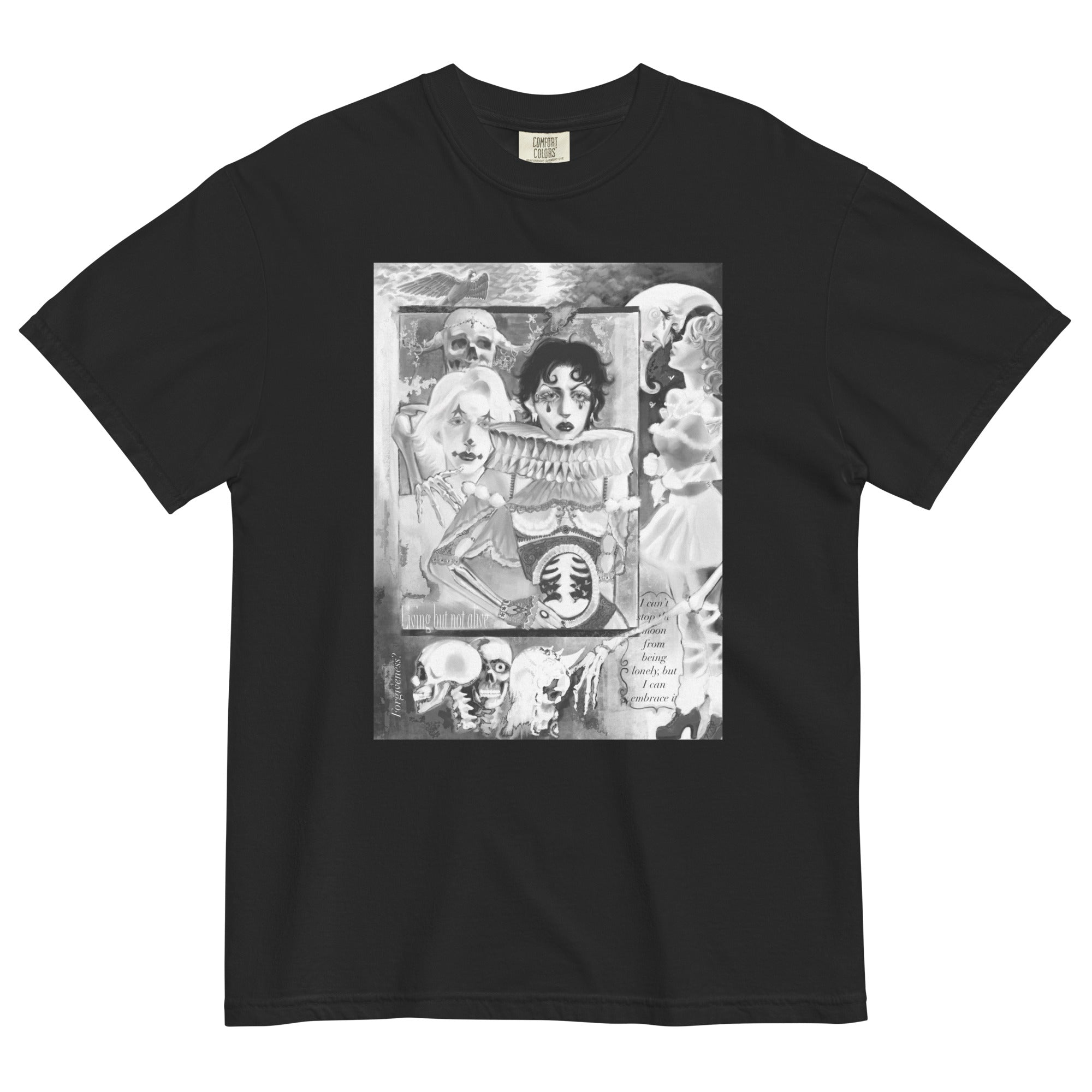 Living but Not Alive Heavyweight T-Shirt – Artiss