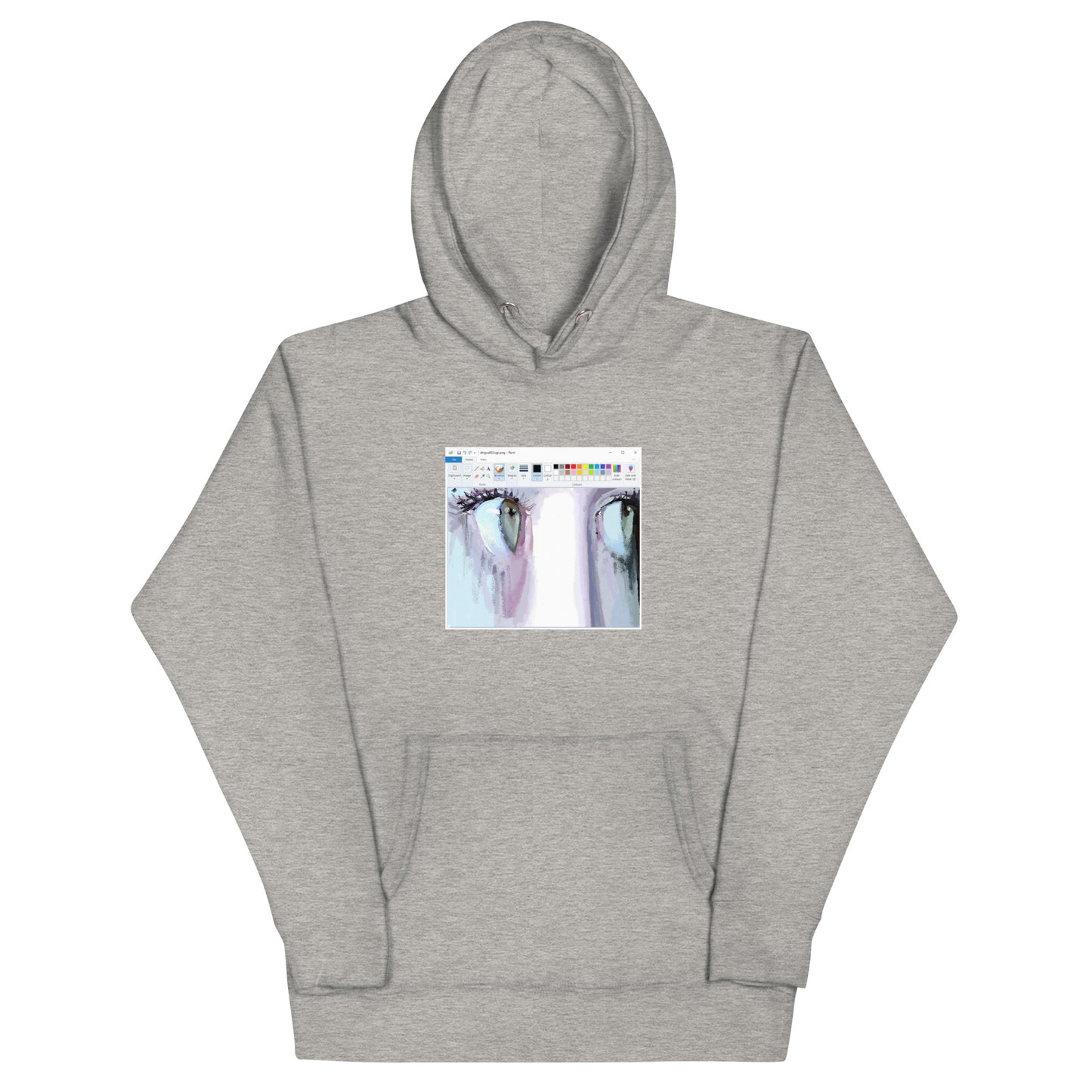 Peeking MSPAINT Hoodie