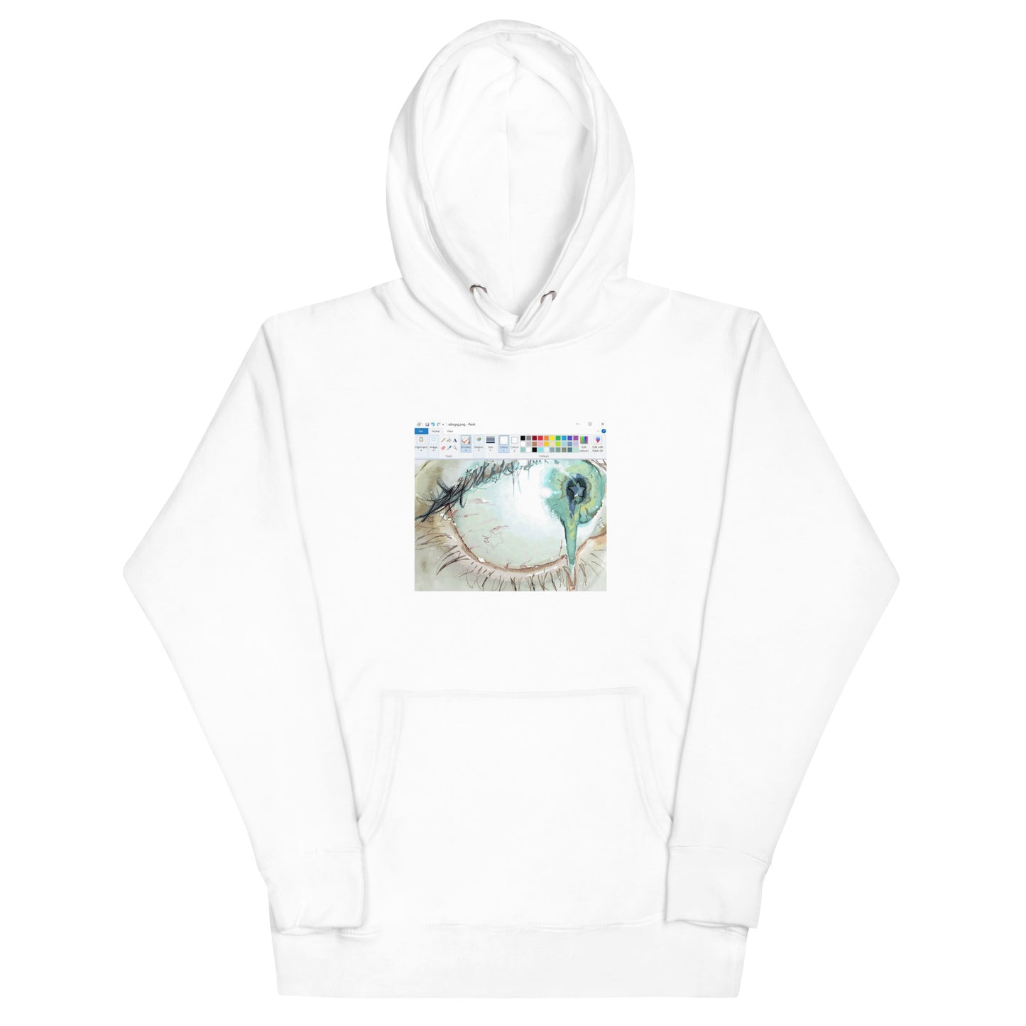Eye MSPAINT Hoodie