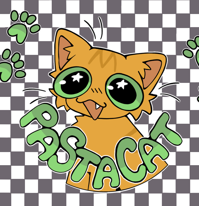 Pasta-Cat Doodles