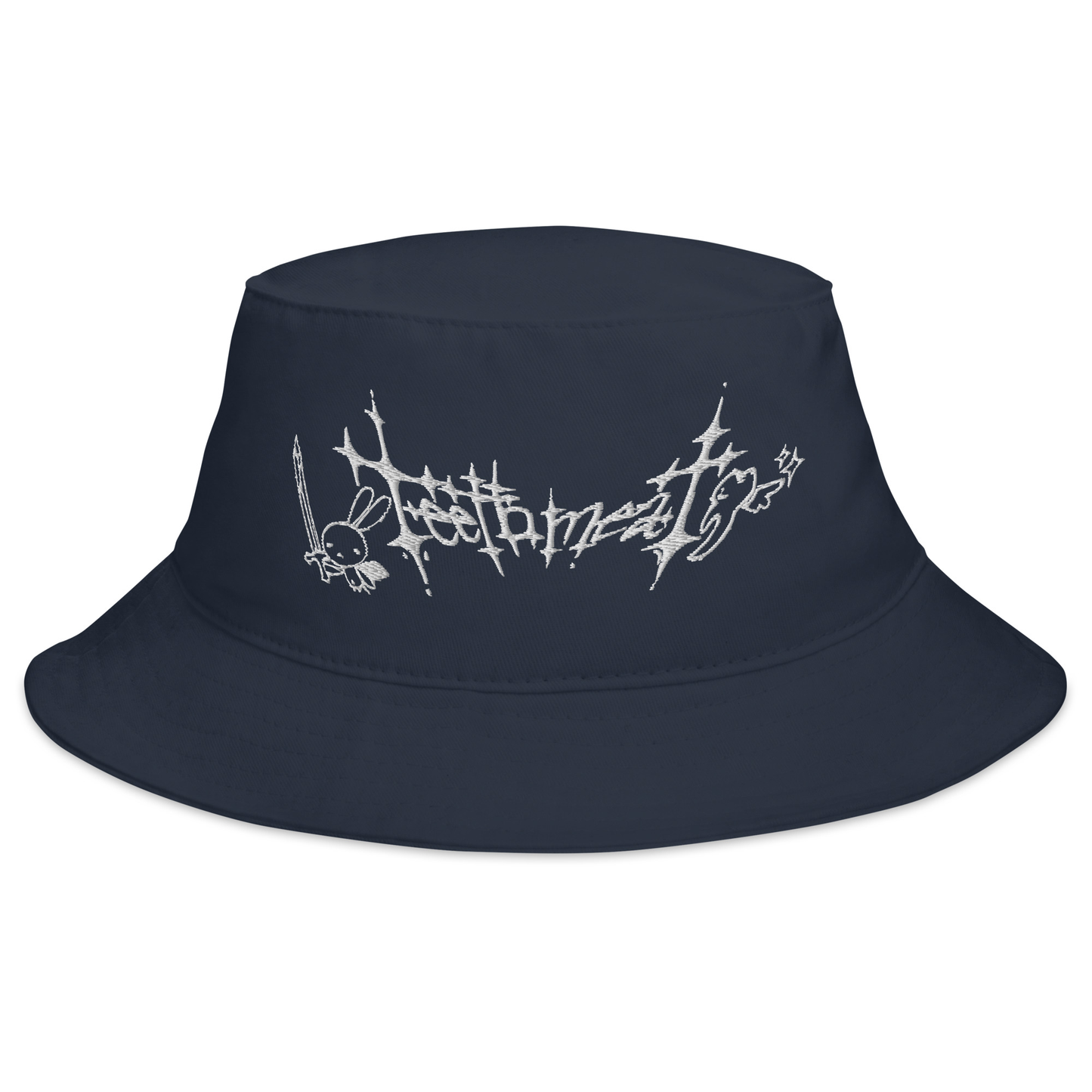 teethmeat’s angels Embroidery Bucket Hat