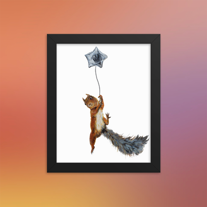 Squirrel Poster