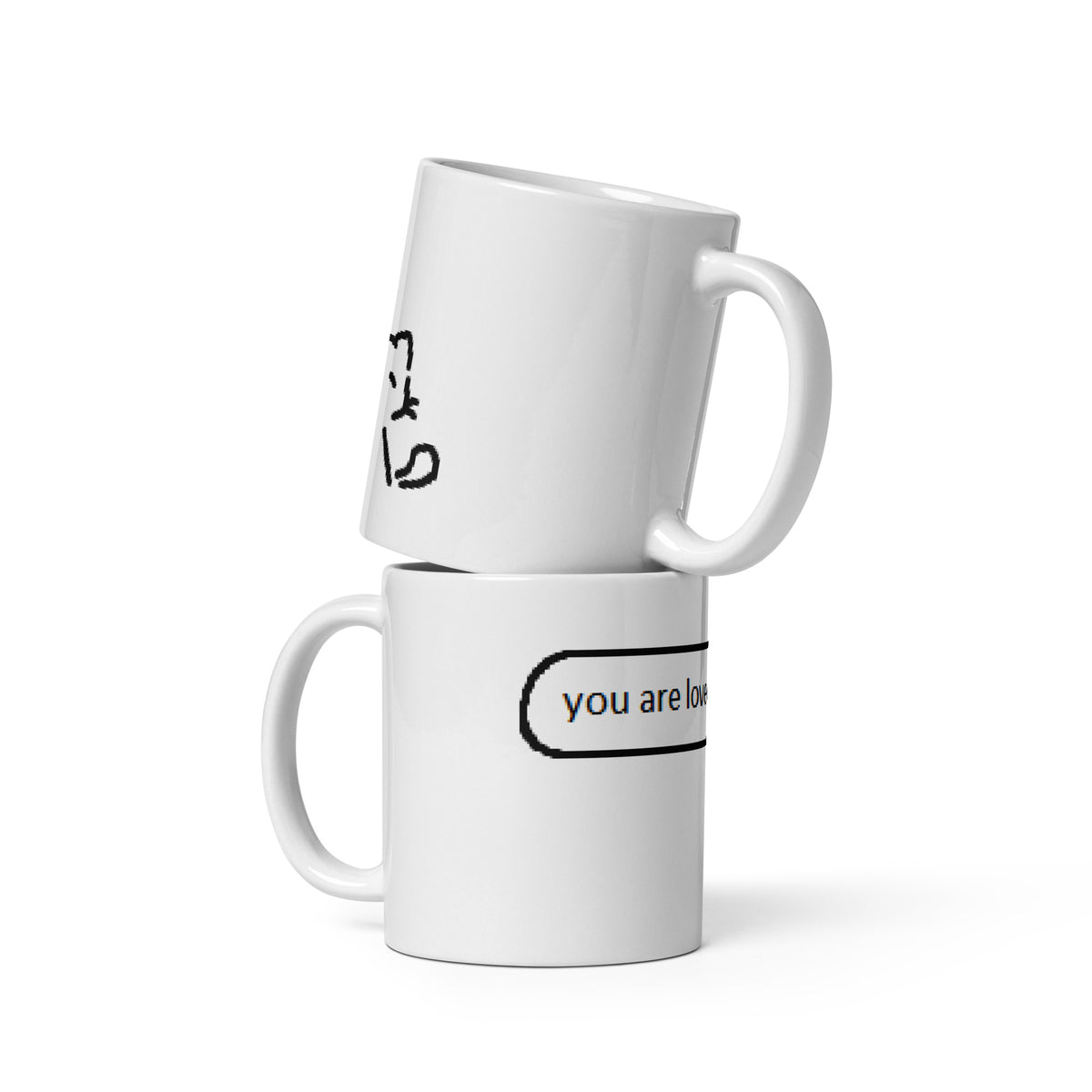 You Are Loved Kitty Mug