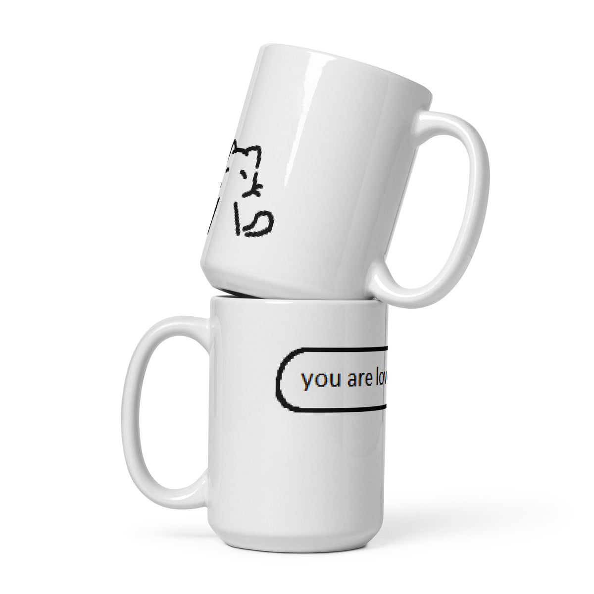 You Are Loved Kitty Mug