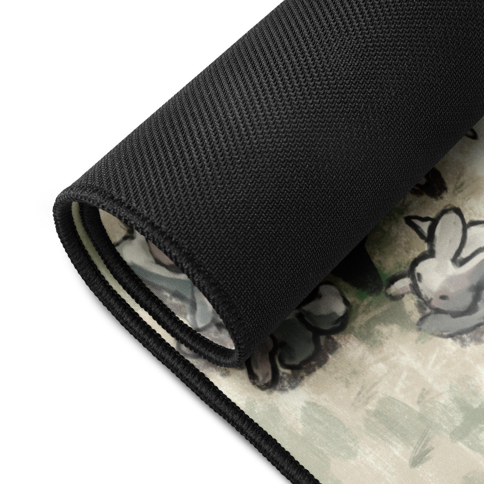 Angel Bunnies Desk Mat