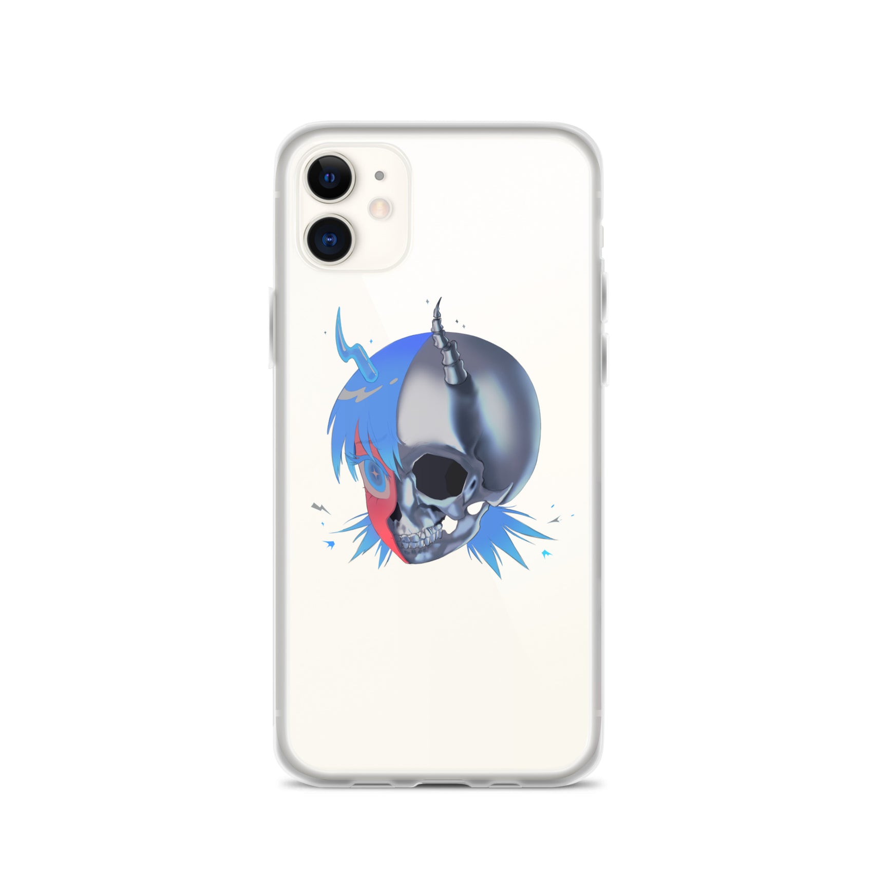 Skull Goth 2 iPhone Cases