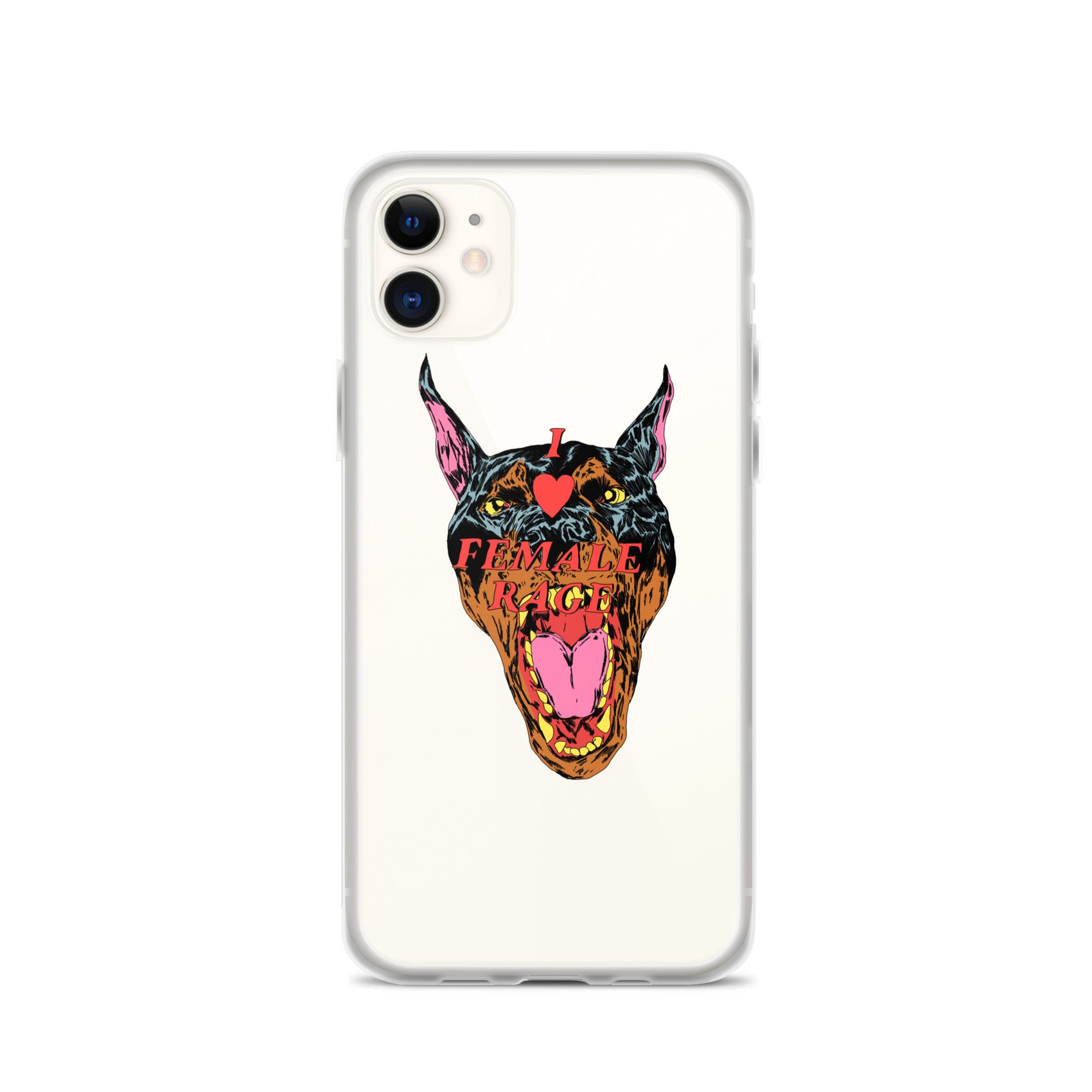 Female Rage iPhone Case