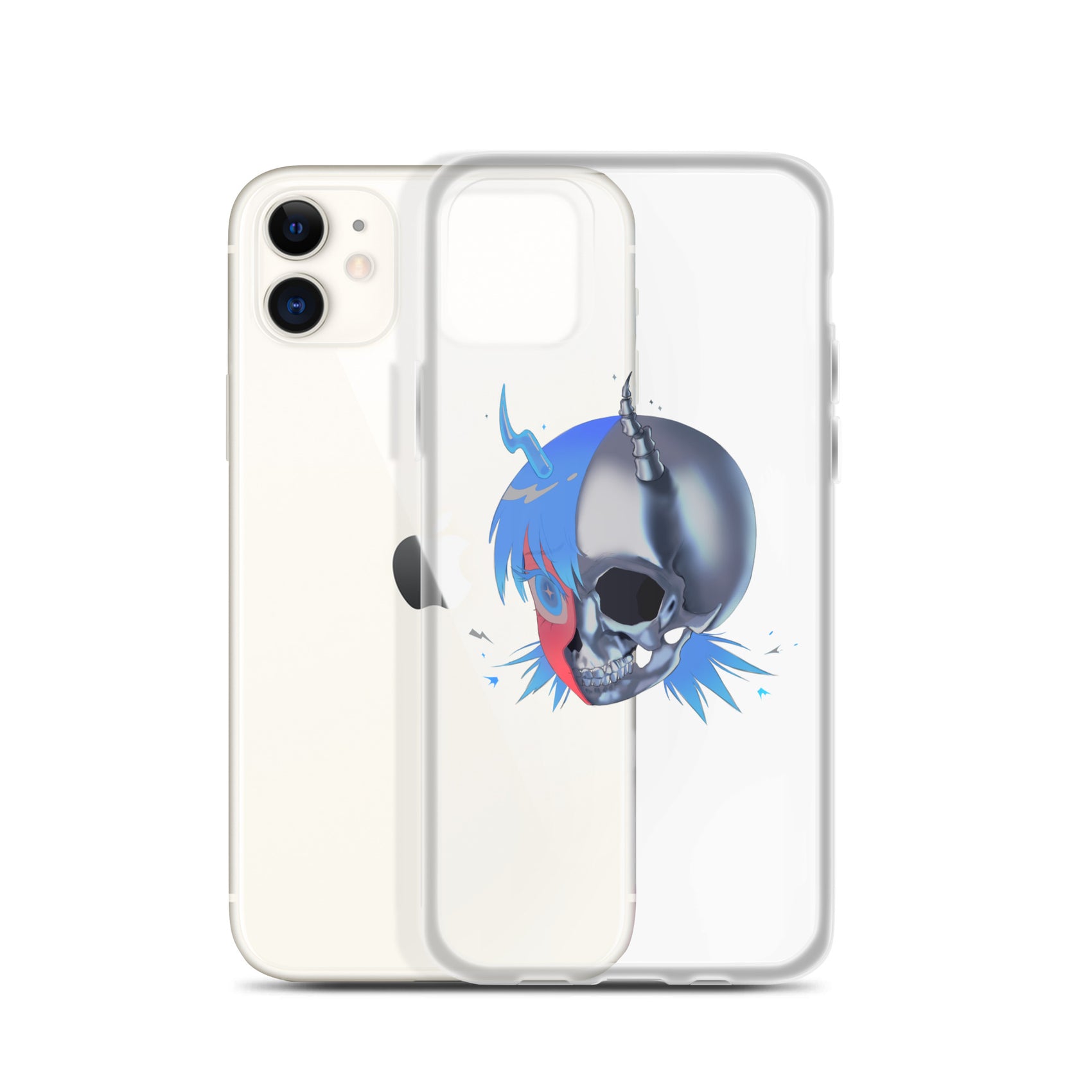 Skull Goth 2 iPhone Cases