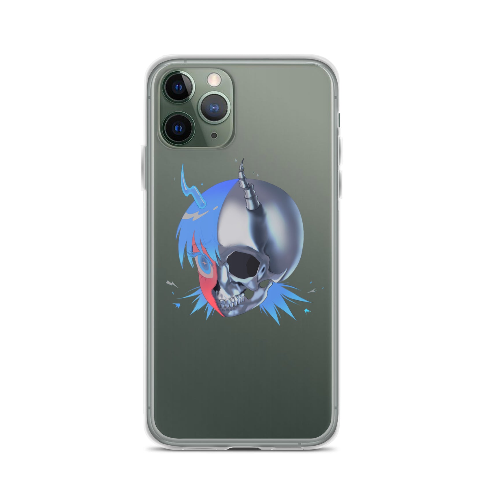 Skull Goth 2 iPhone Cases