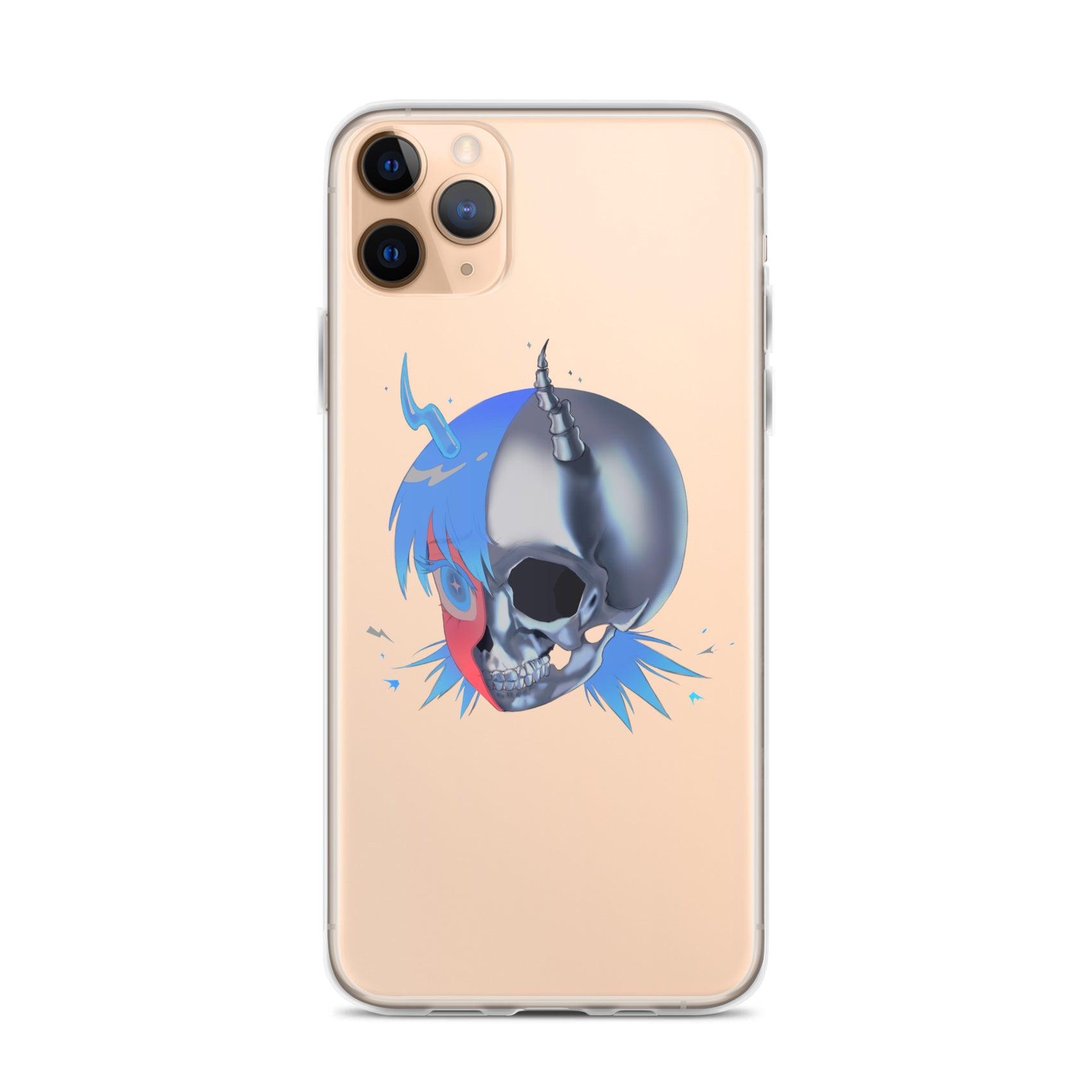 Skull Goth 2 iPhone Cases