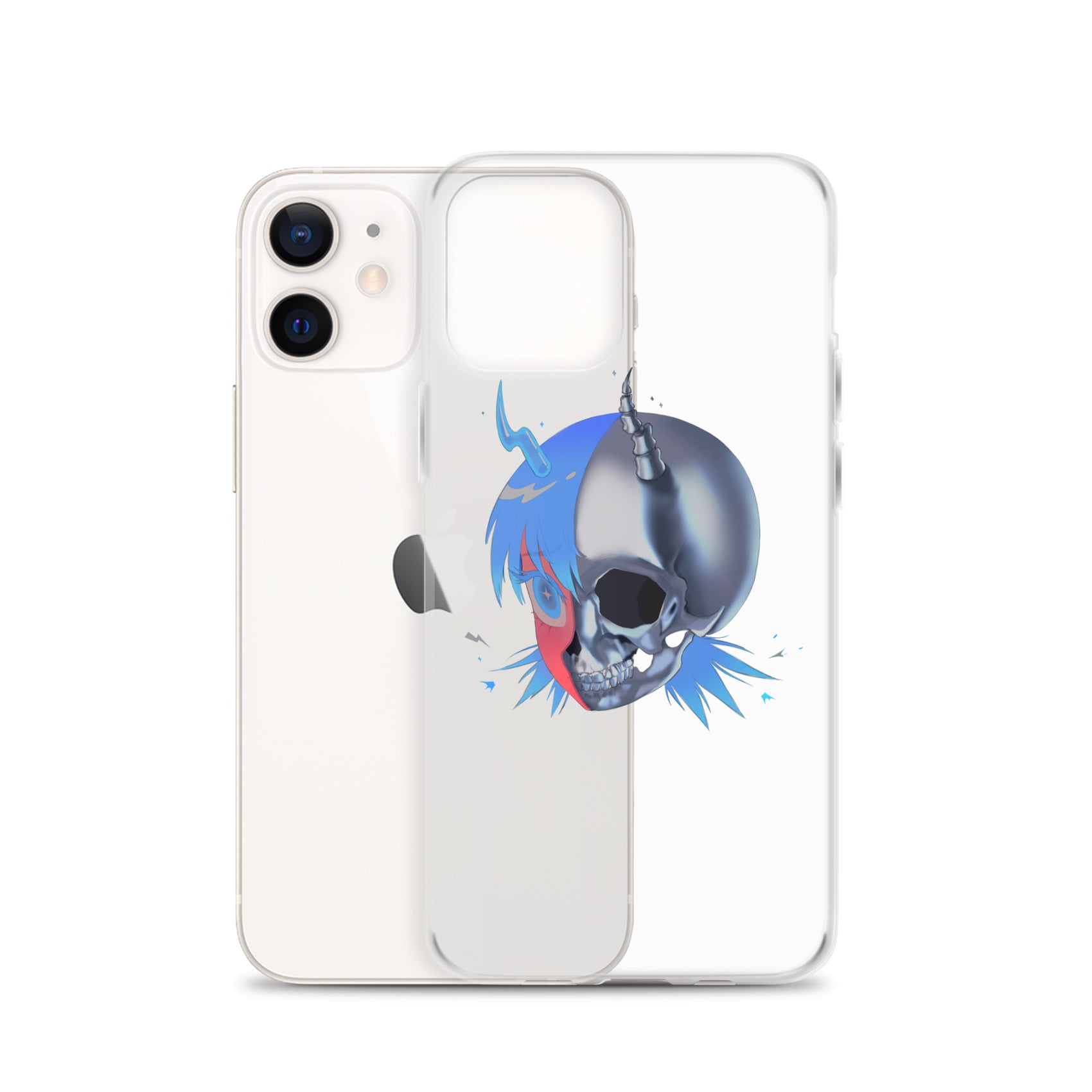 Skull Goth 2 iPhone Cases