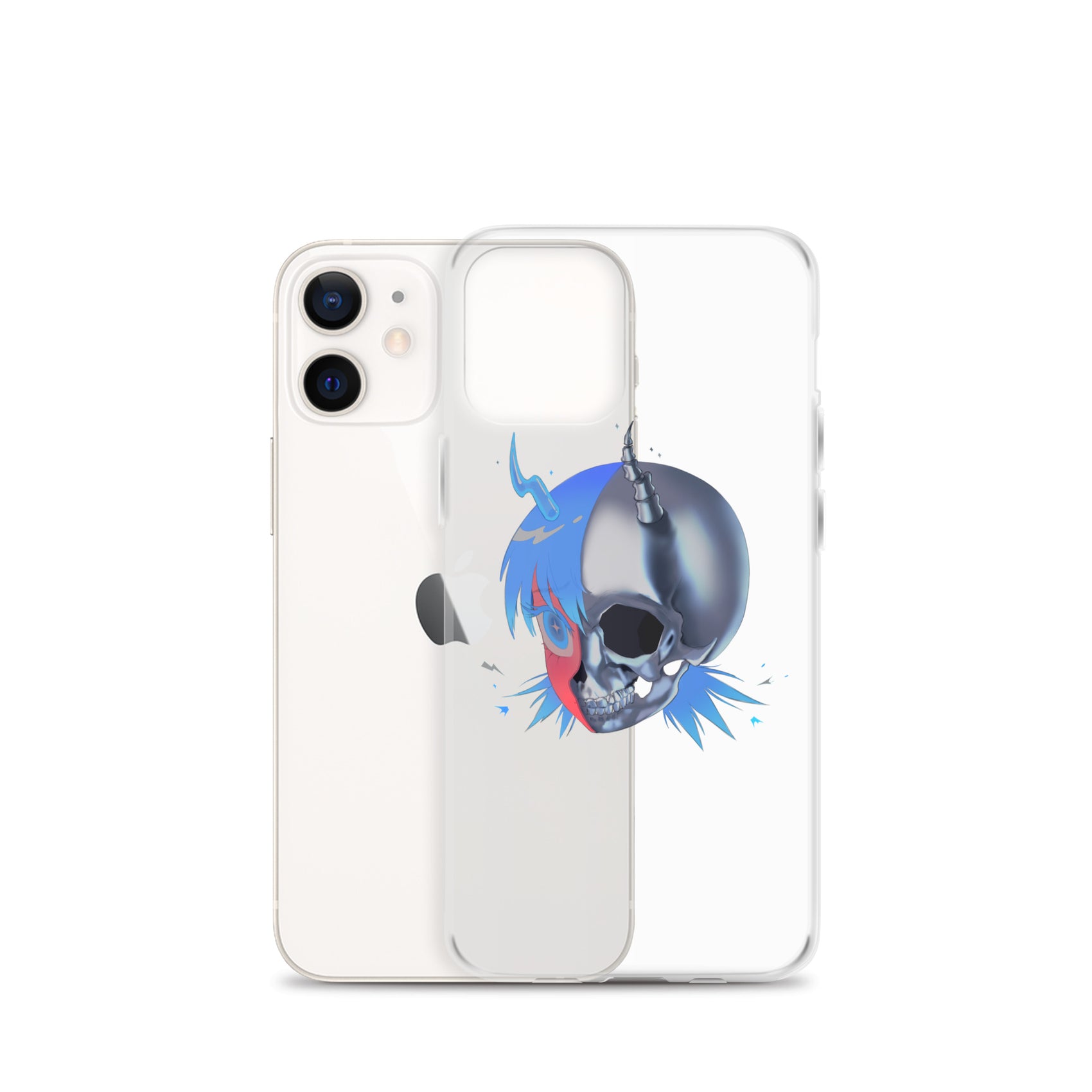 Skull Goth 2 iPhone Cases