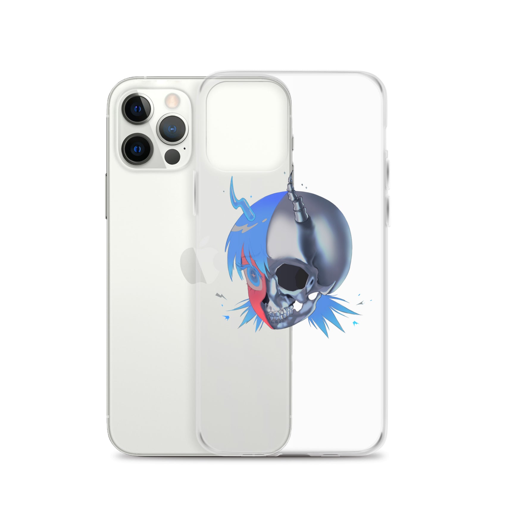 Skull Goth 2 iPhone Cases