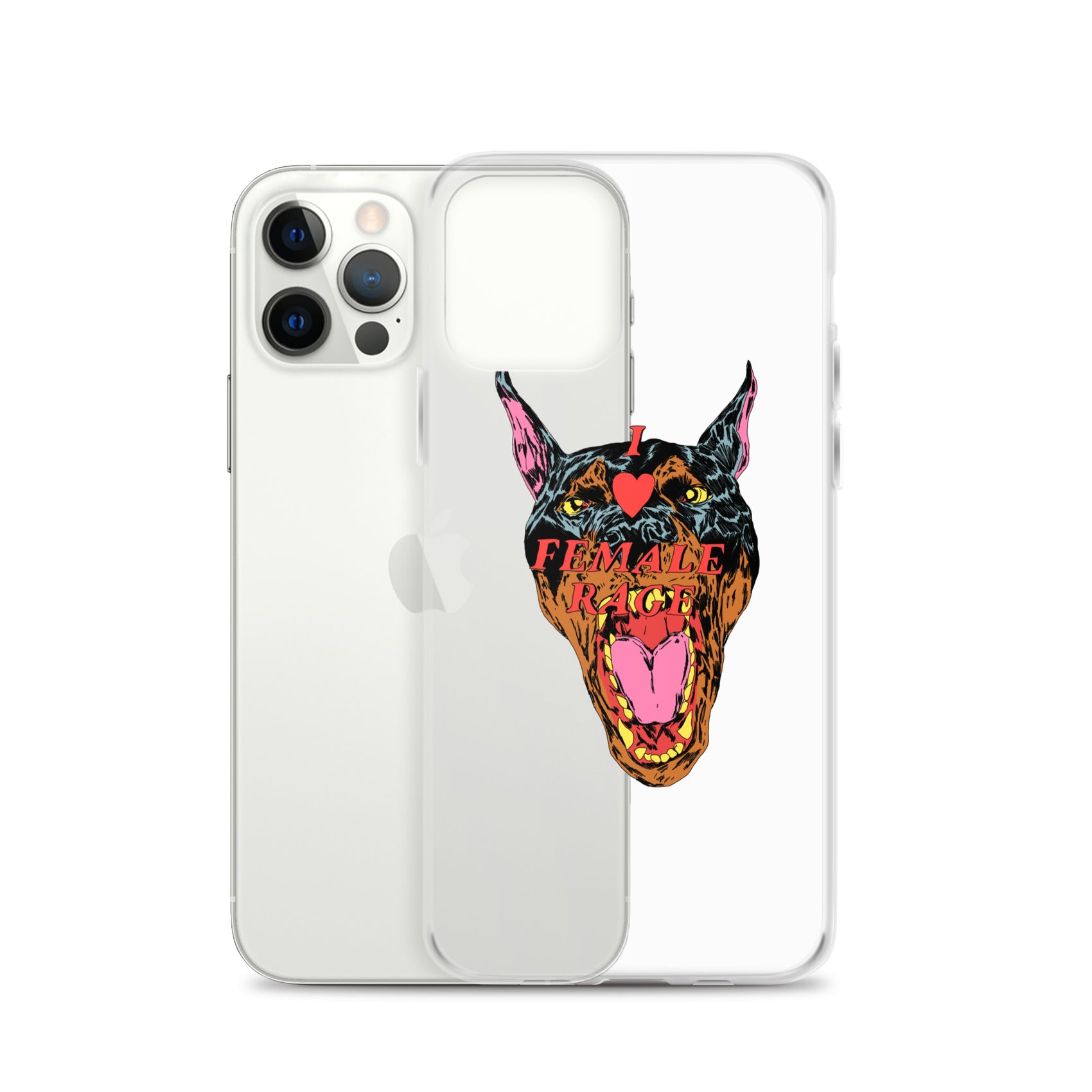 Female Rage iPhone Case
