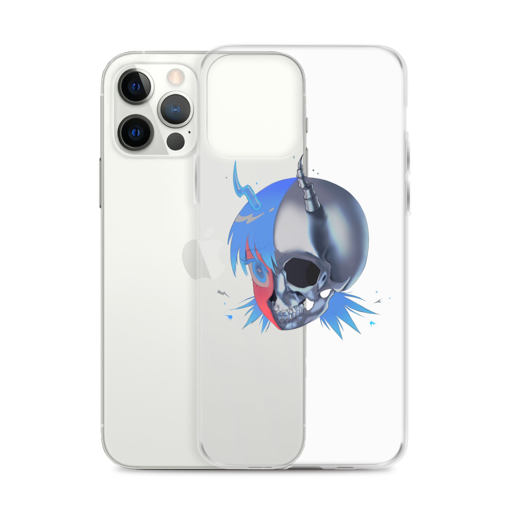 Skull Goth 2 iPhone Cases