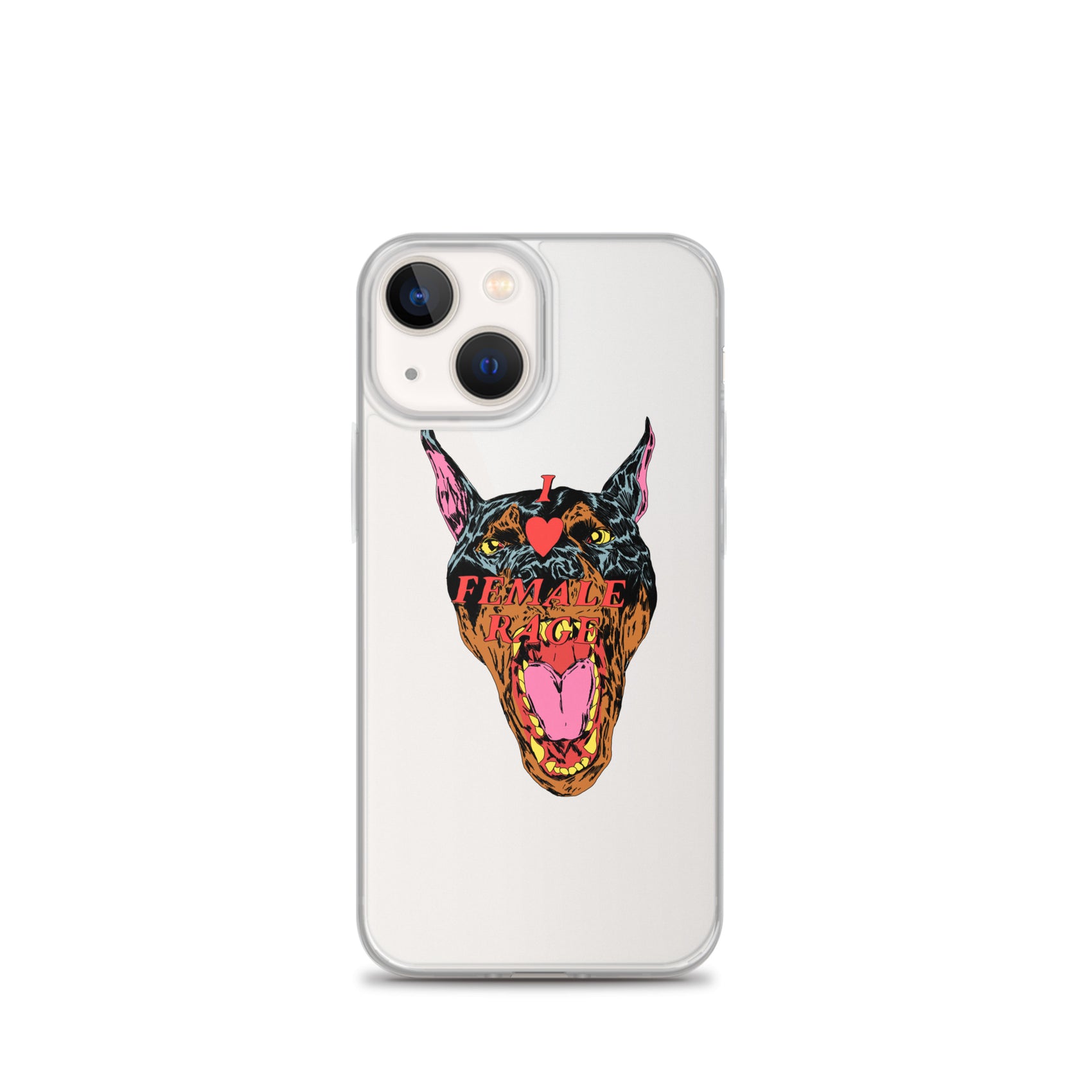 Female Rage iPhone Case