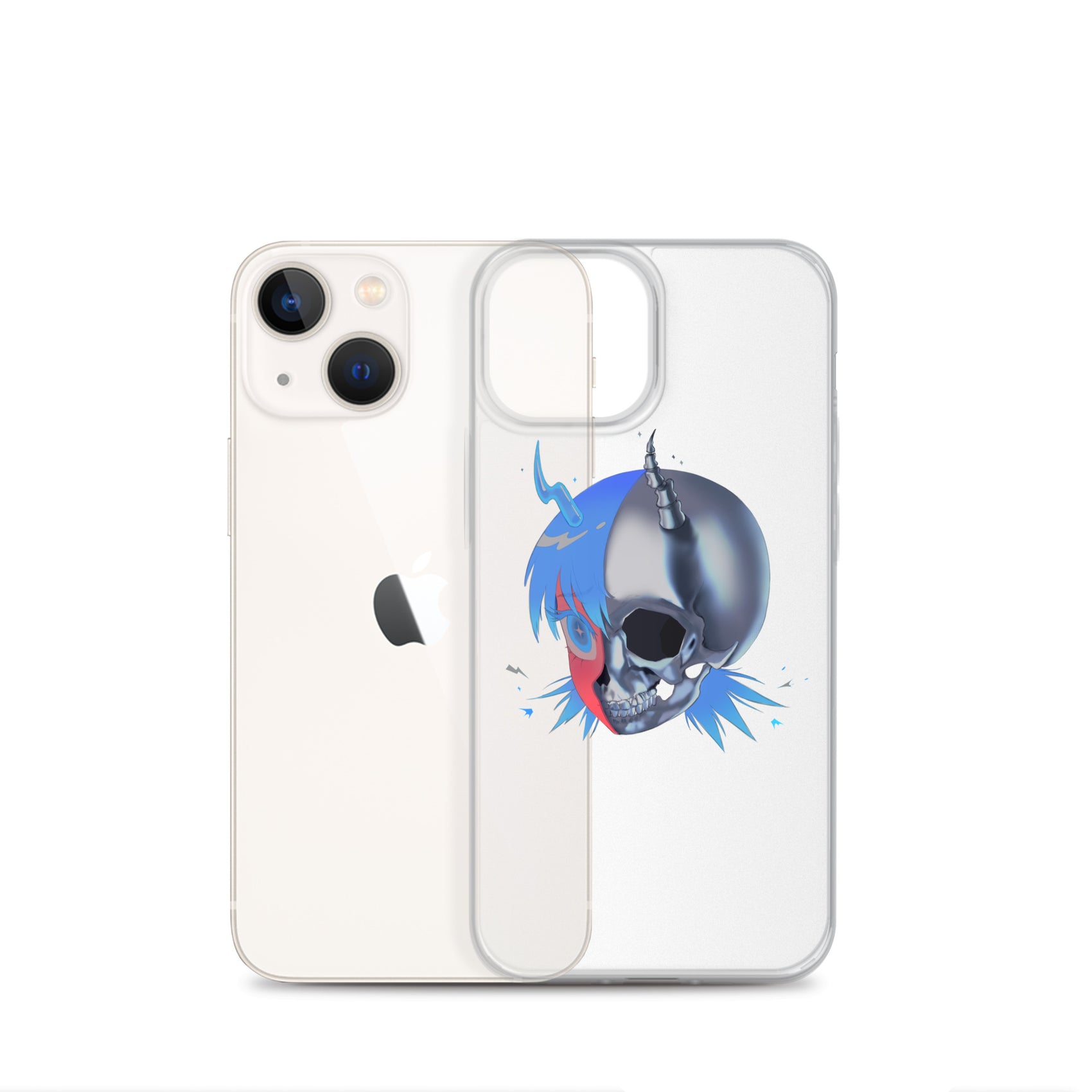 Skull Goth 2 iPhone Cases