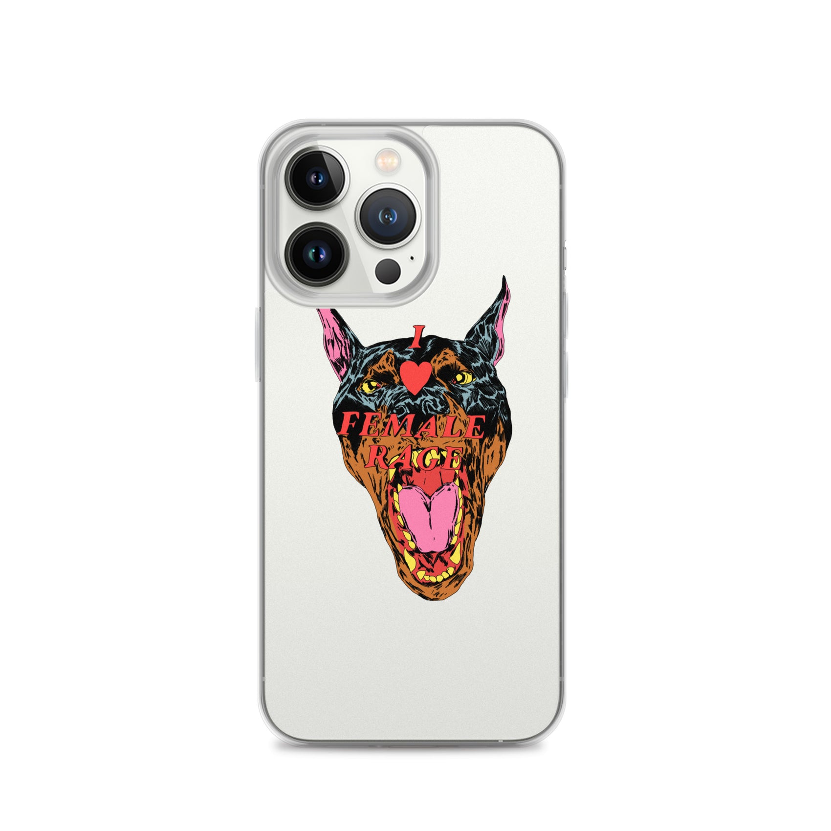 Female Rage iPhone Case