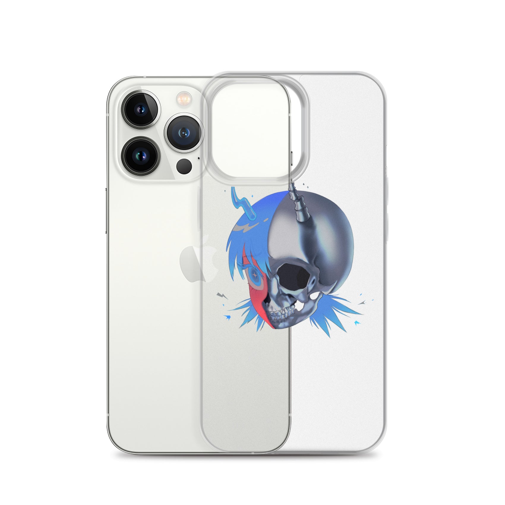 Skull Goth 2 iPhone Cases