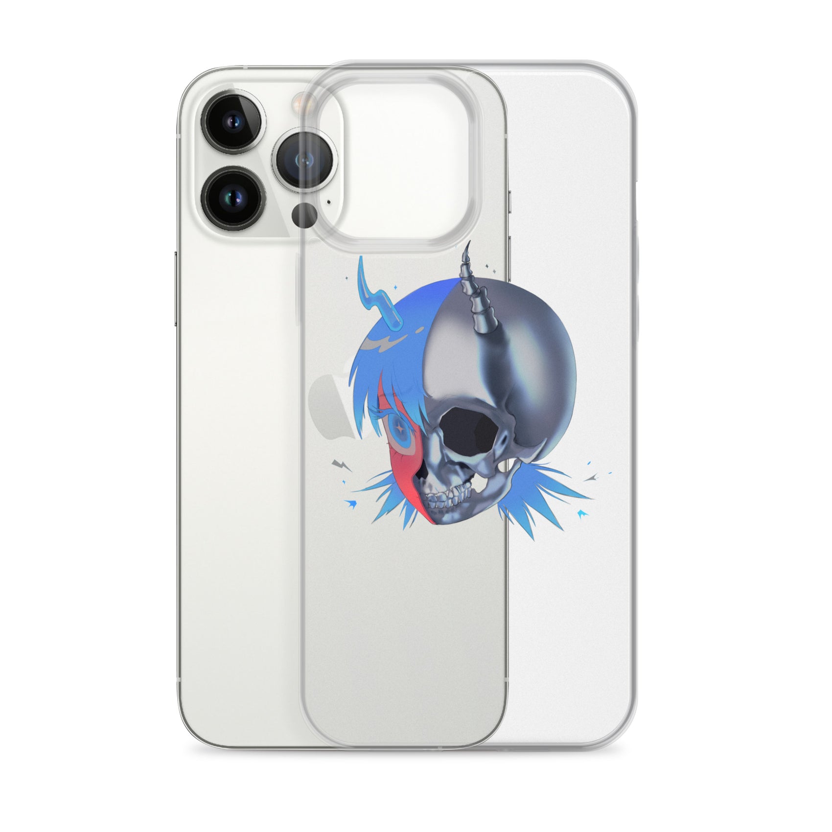 Skull Goth 2 iPhone Cases
