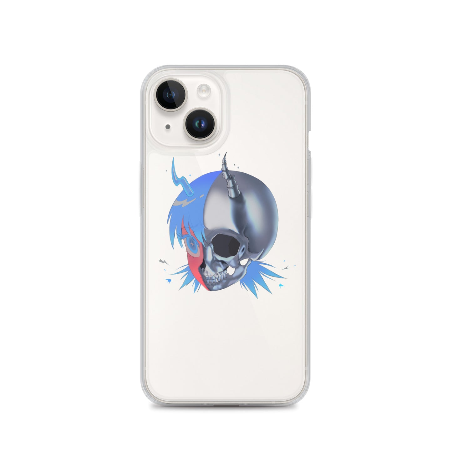 Skull Goth 2 iPhone Cases
