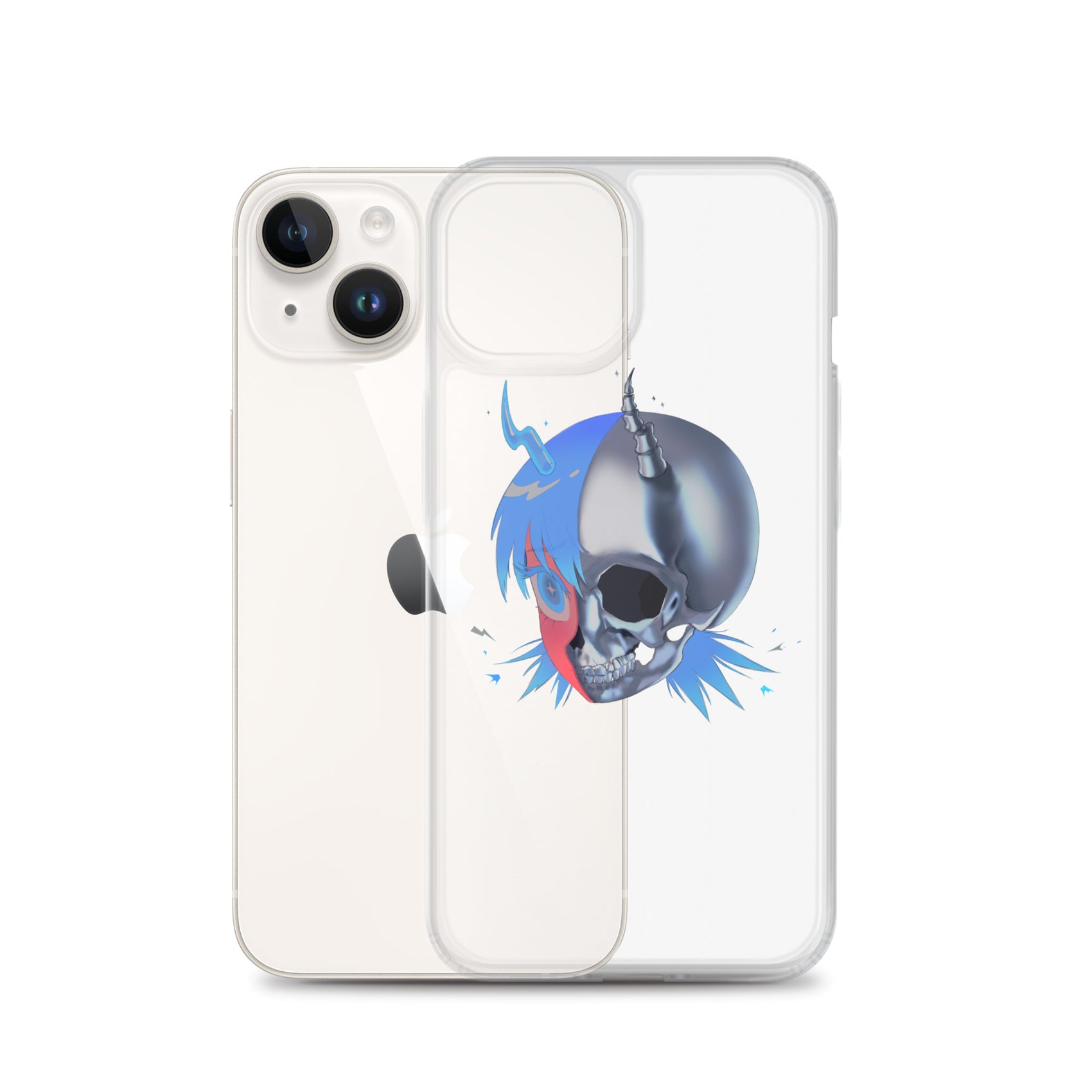 Skull Goth 2 iPhone Cases