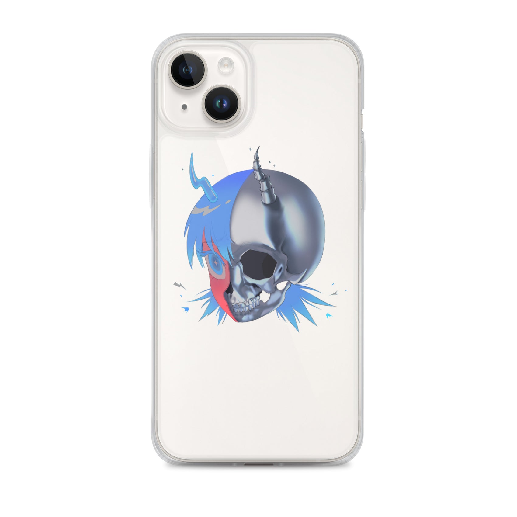 Skull Goth 2 iPhone Cases