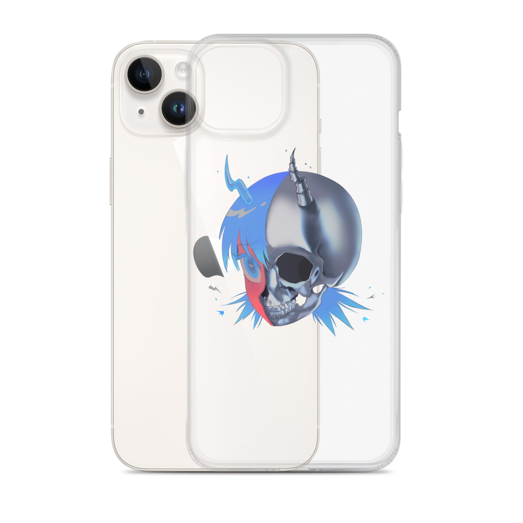 Skull Goth 2 iPhone Cases