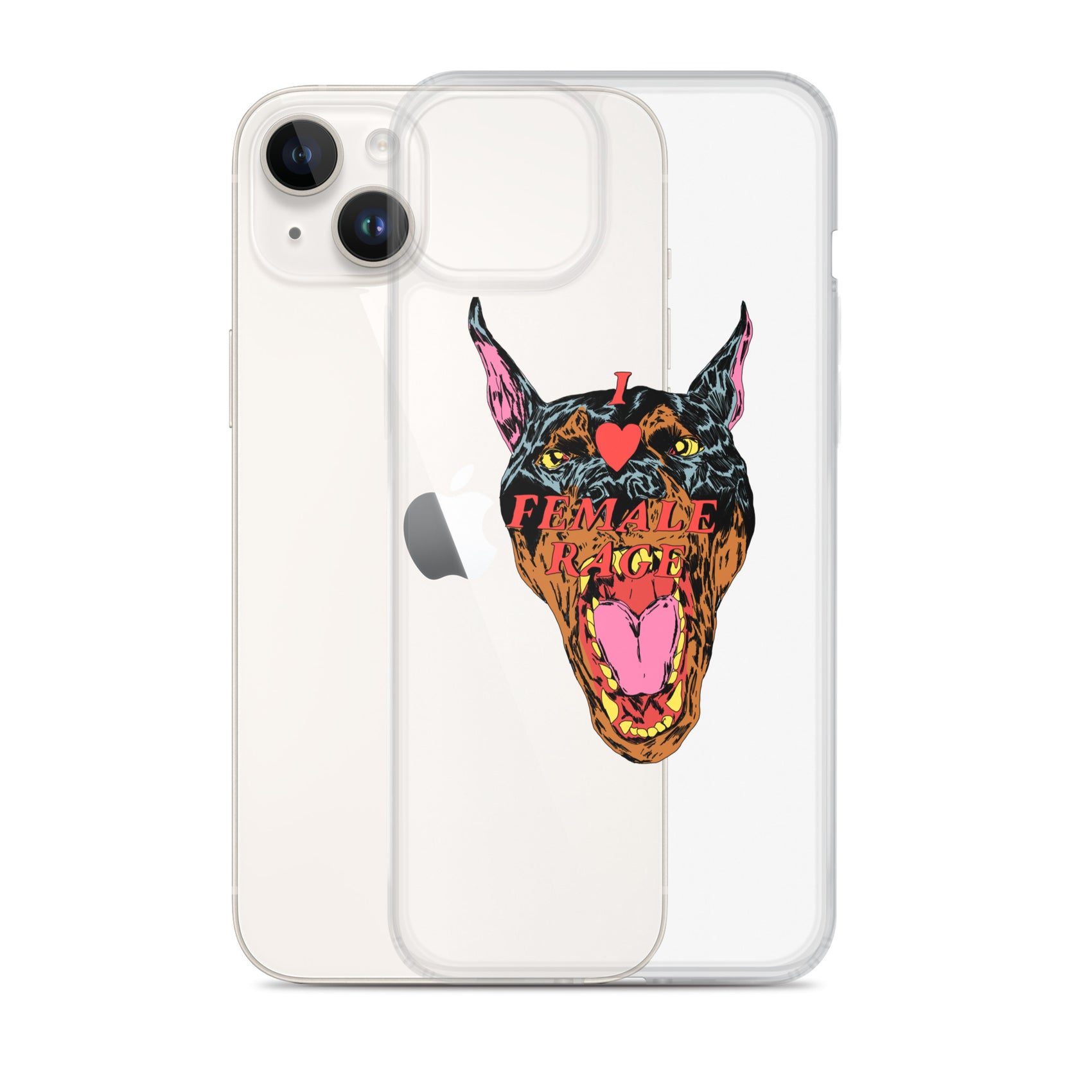 Female Rage iPhone Case