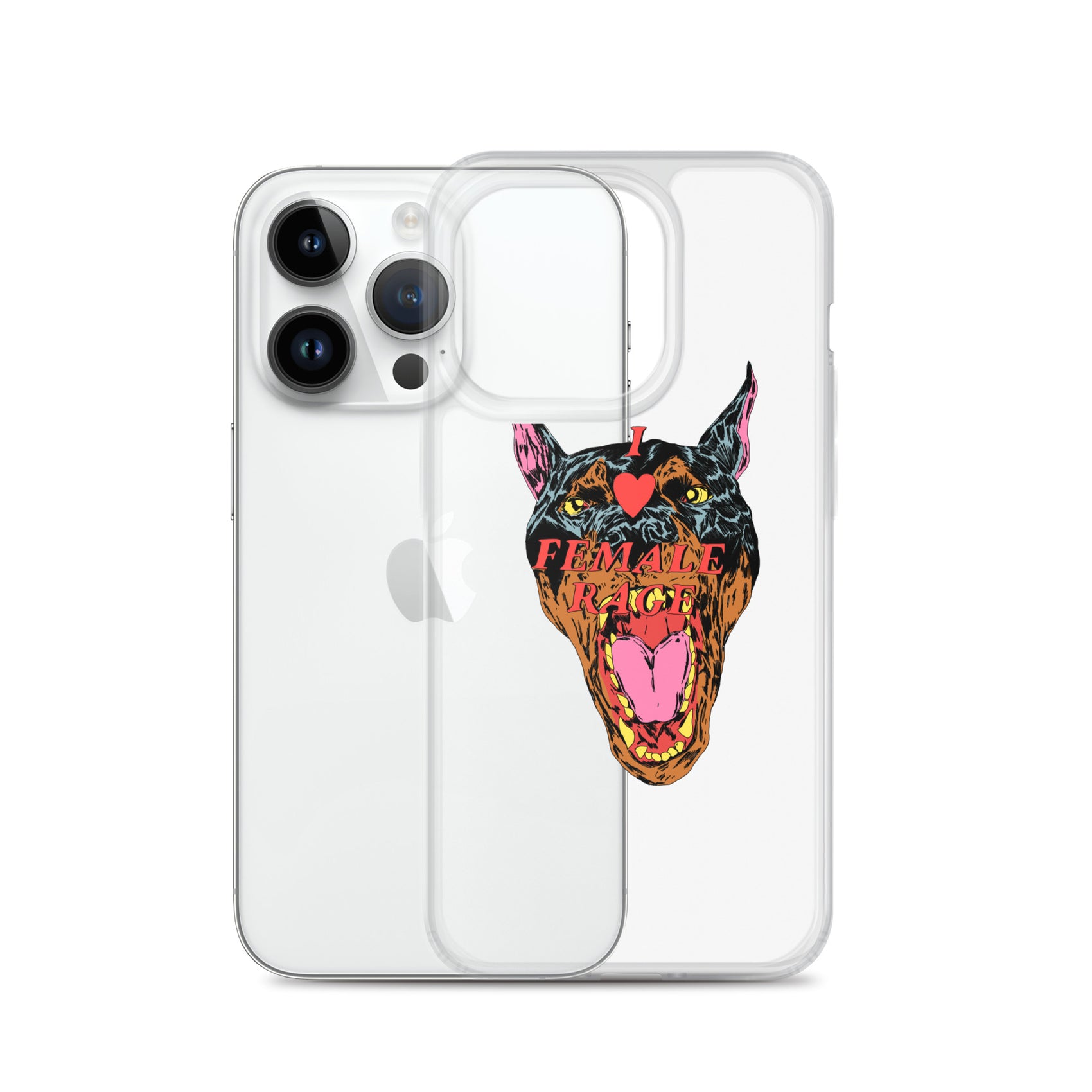 Female Rage iPhone Case