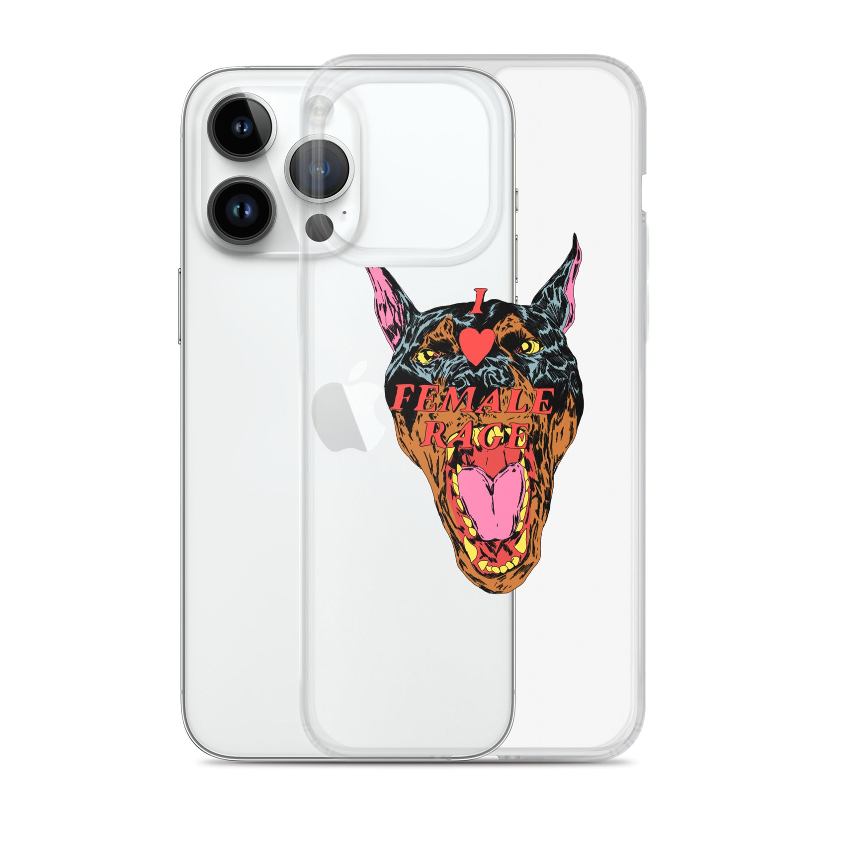 Female Rage iPhone Case