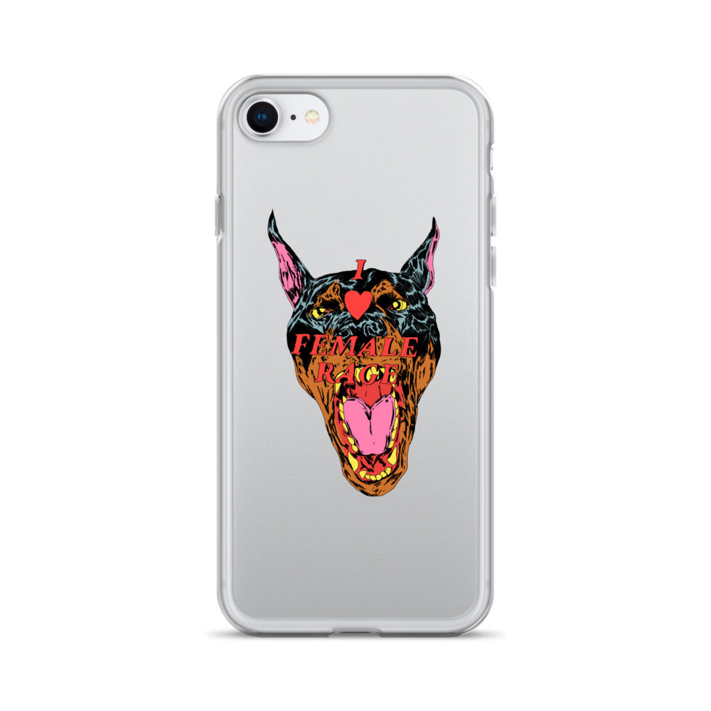 Female Rage iPhone Case