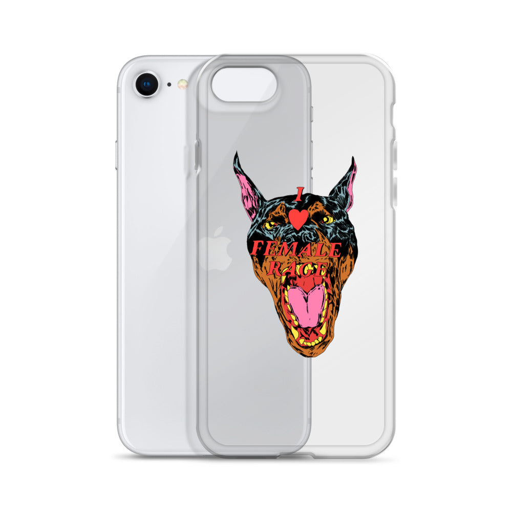 Female Rage iPhone Case