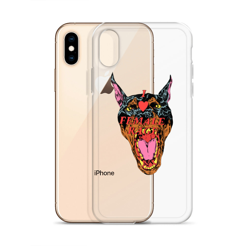 Female Rage iPhone Case
